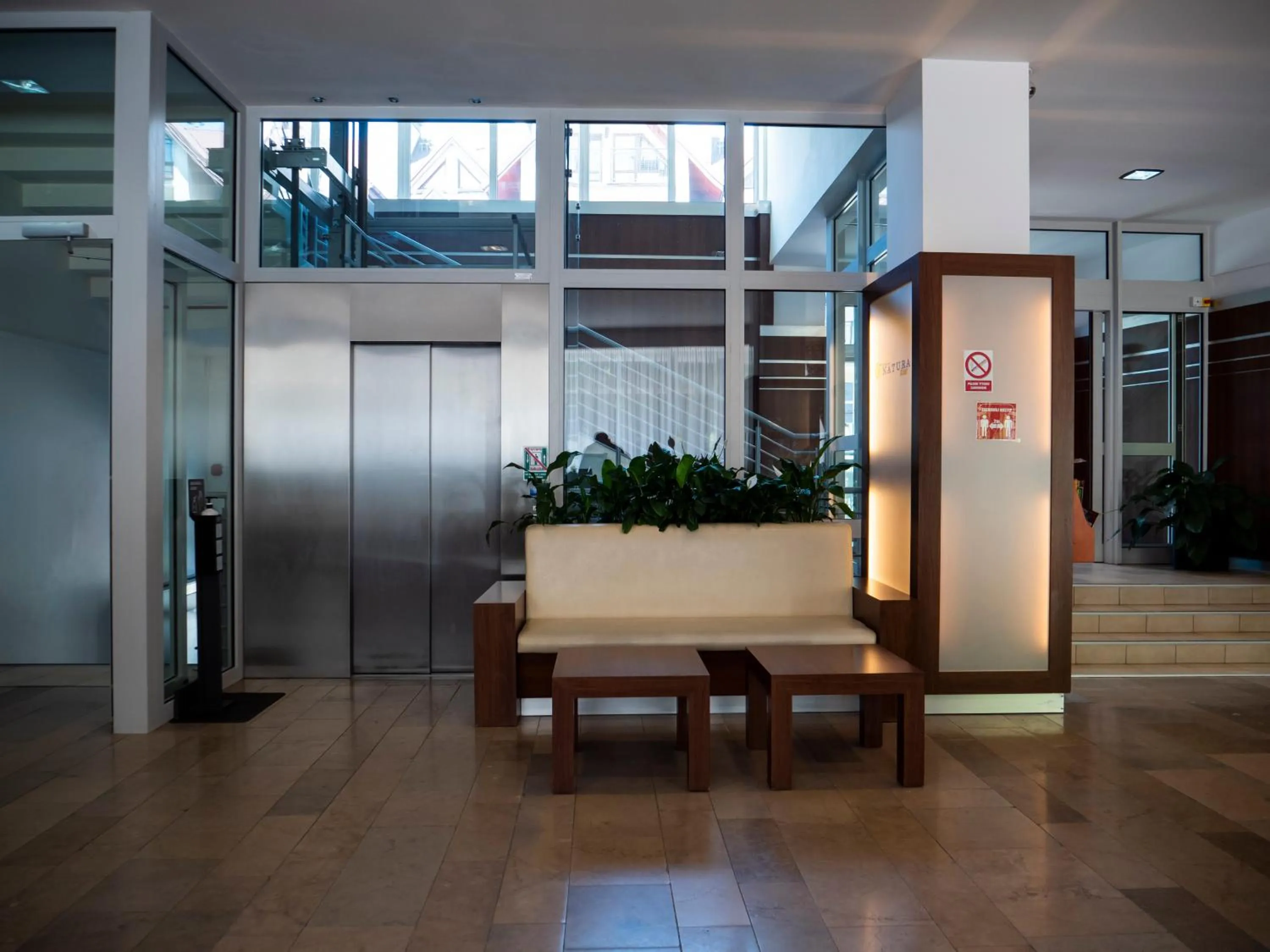 Lobby or reception in Kolejarz Natura Tour