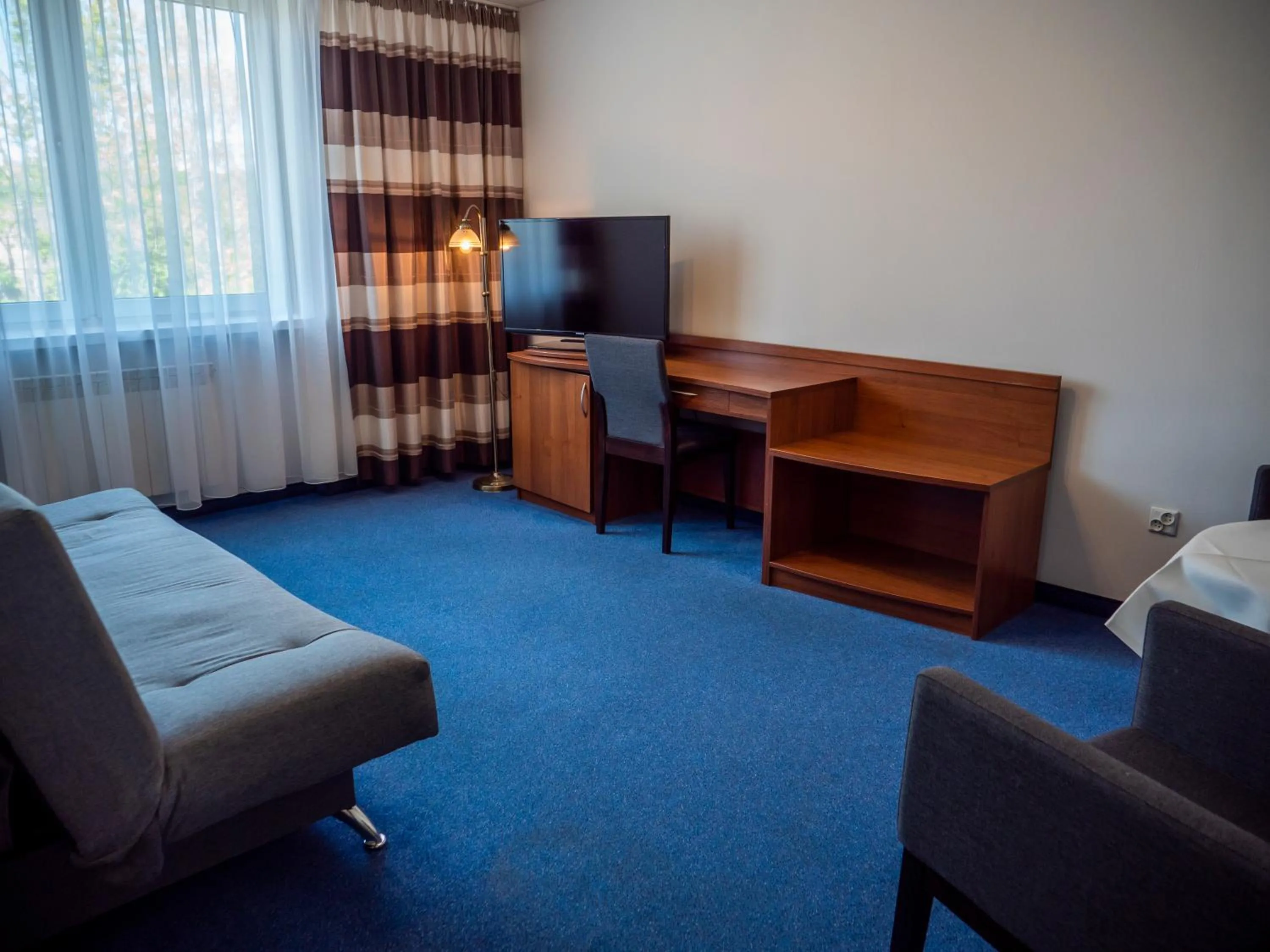 Living room, Bed in Kolejarz Natura Tour