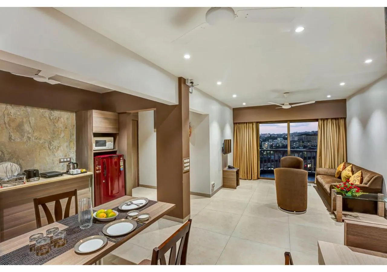 Dining area in Ashok Deluxe Apartments, Marol Andheri East