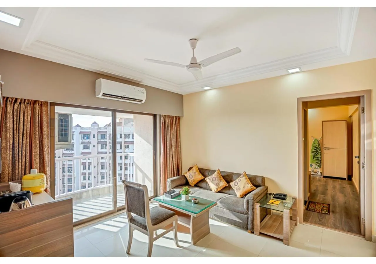 Living room in Ashok Deluxe Apartments, Marol Andheri East