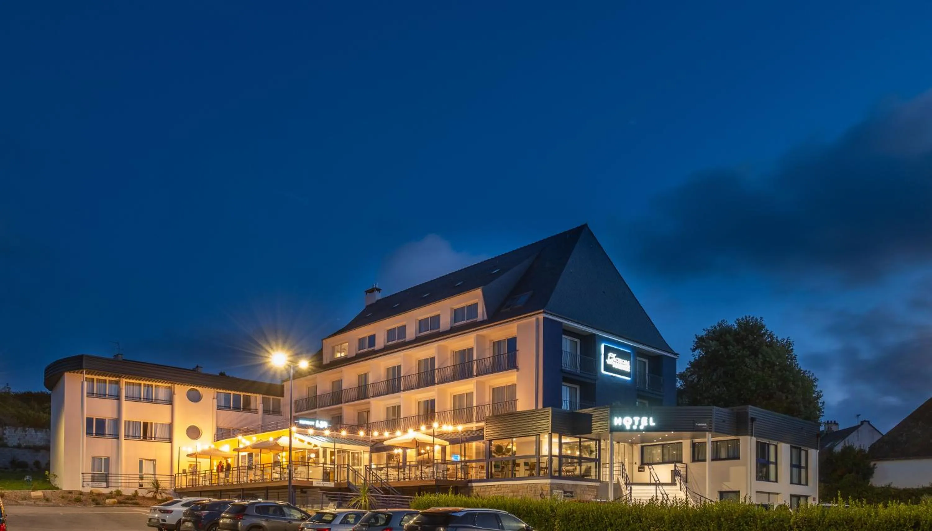 Property building in L'Escale Marine, The Originals Relais