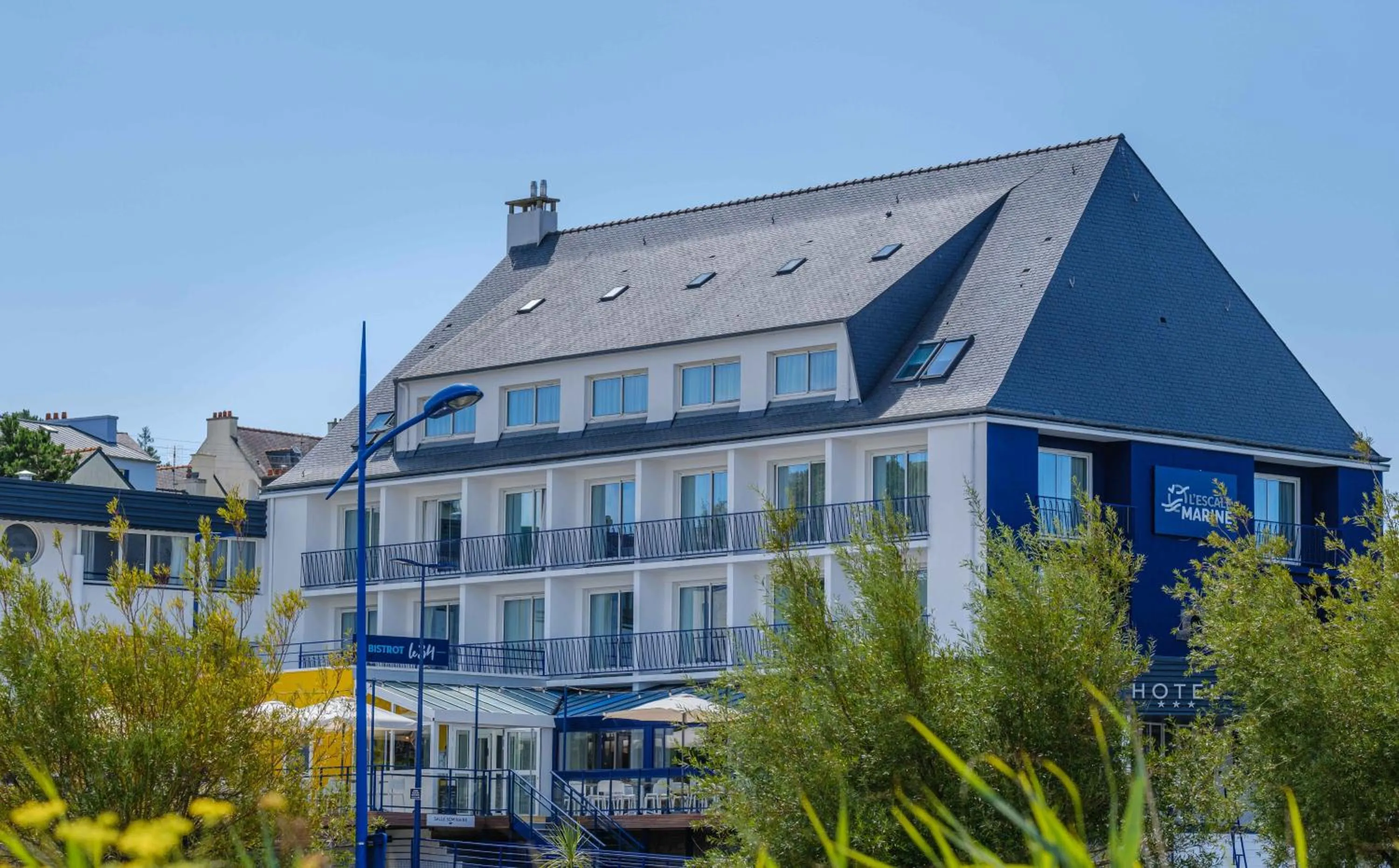 Property building in L'Escale Marine, The Originals Relais