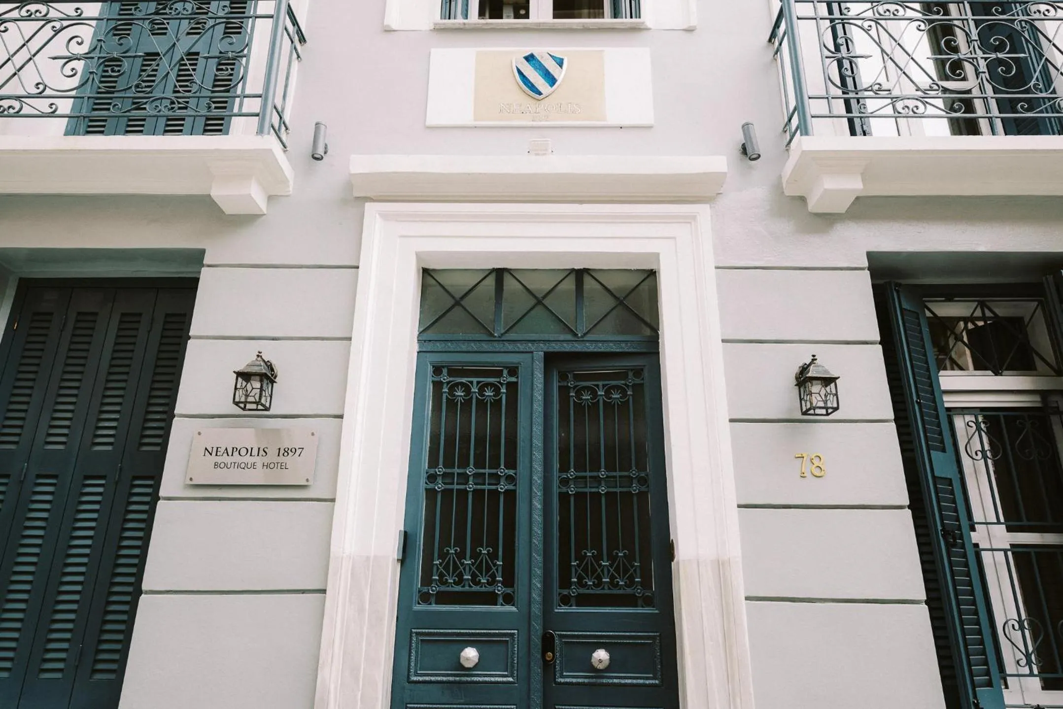 Property building in Neapolis 1897 Boutique Luxury Rooms