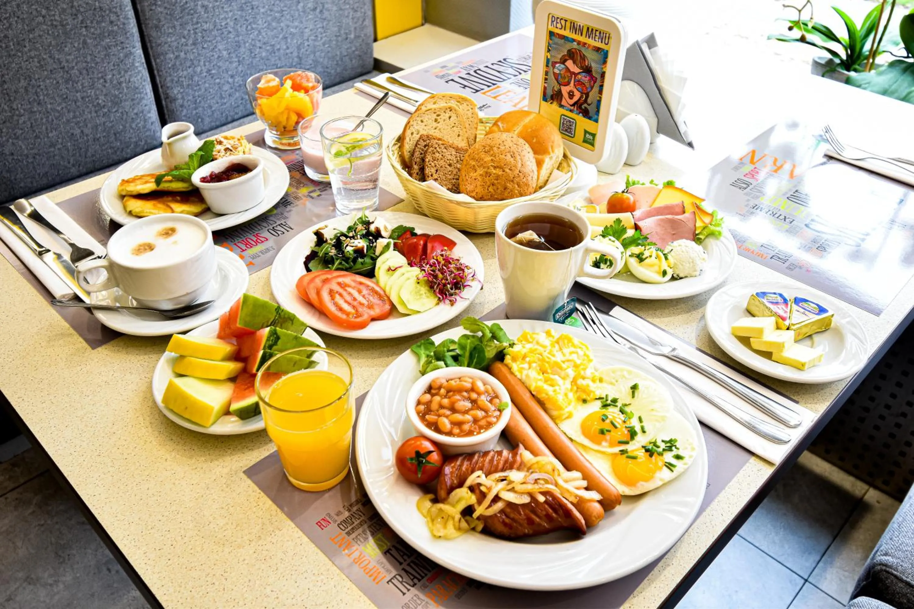 Food and drinks in ibis Styles Warszawa West