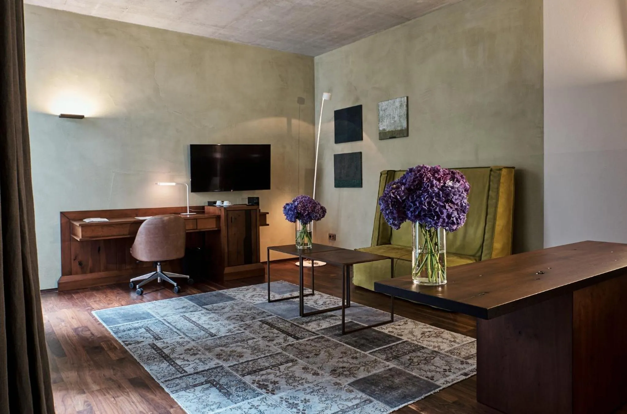 Seating area in Hotel Stary