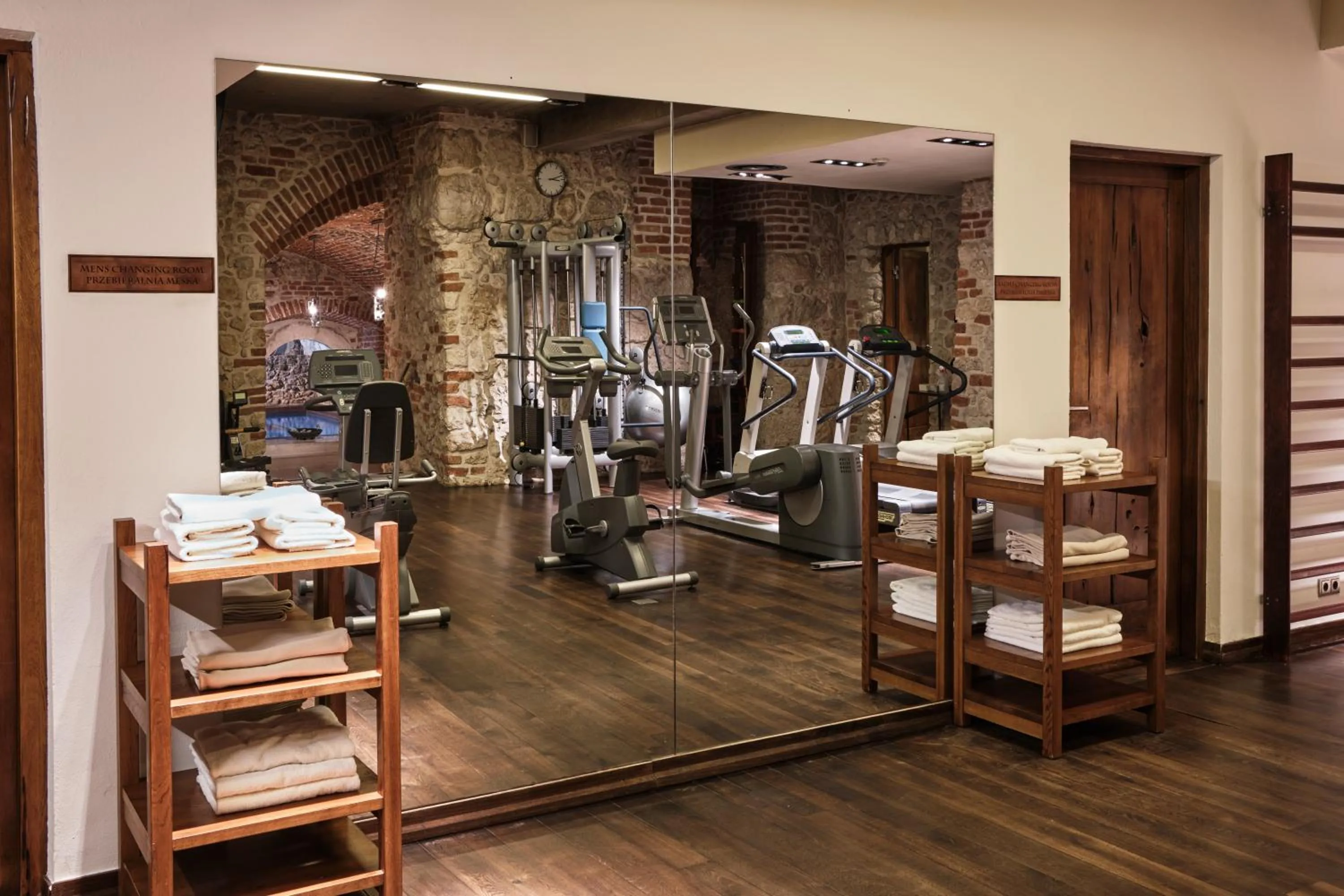 Fitness centre/facilities in Hotel Stary