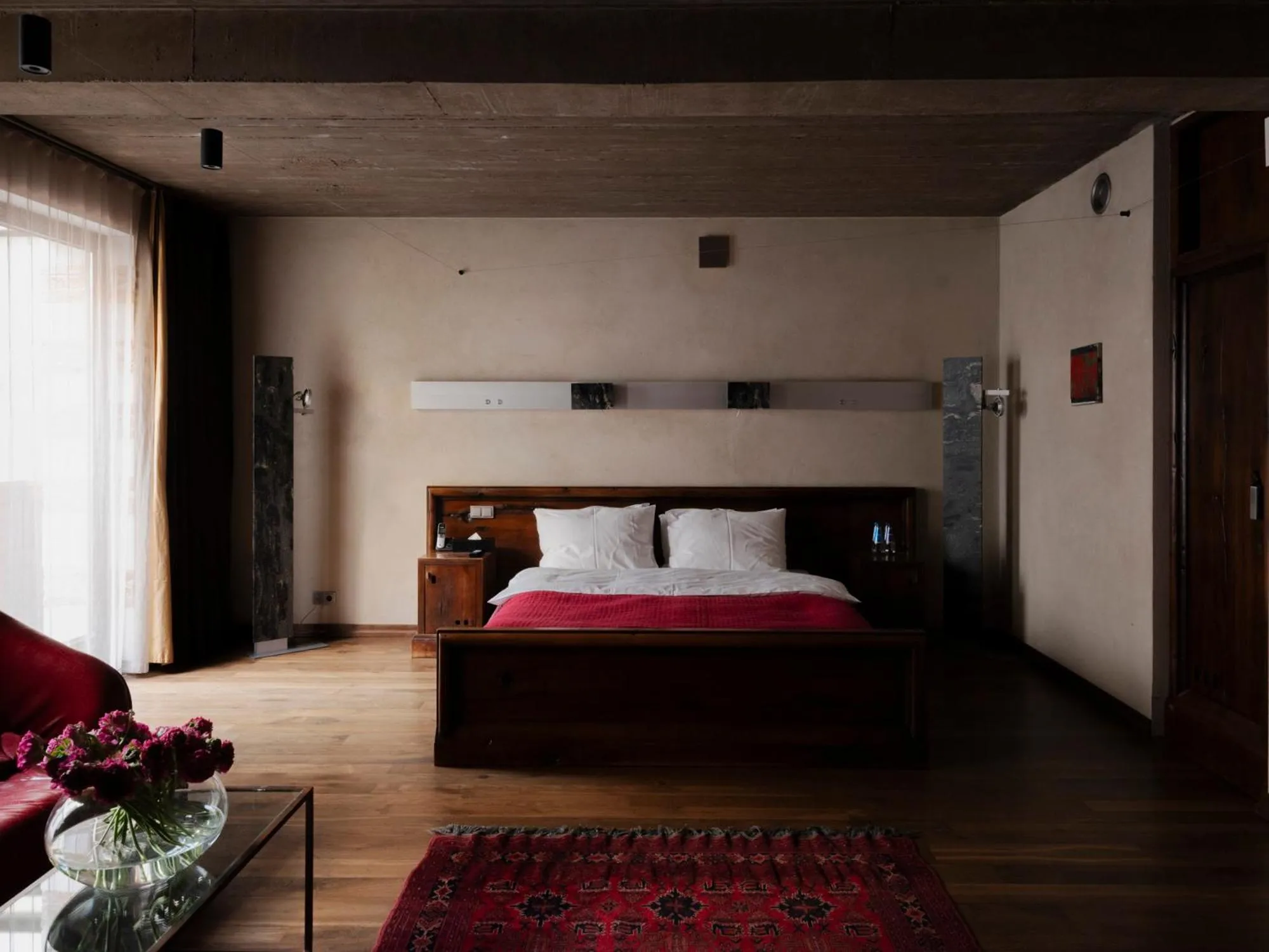 Bedroom, Bed in Hotel Stary