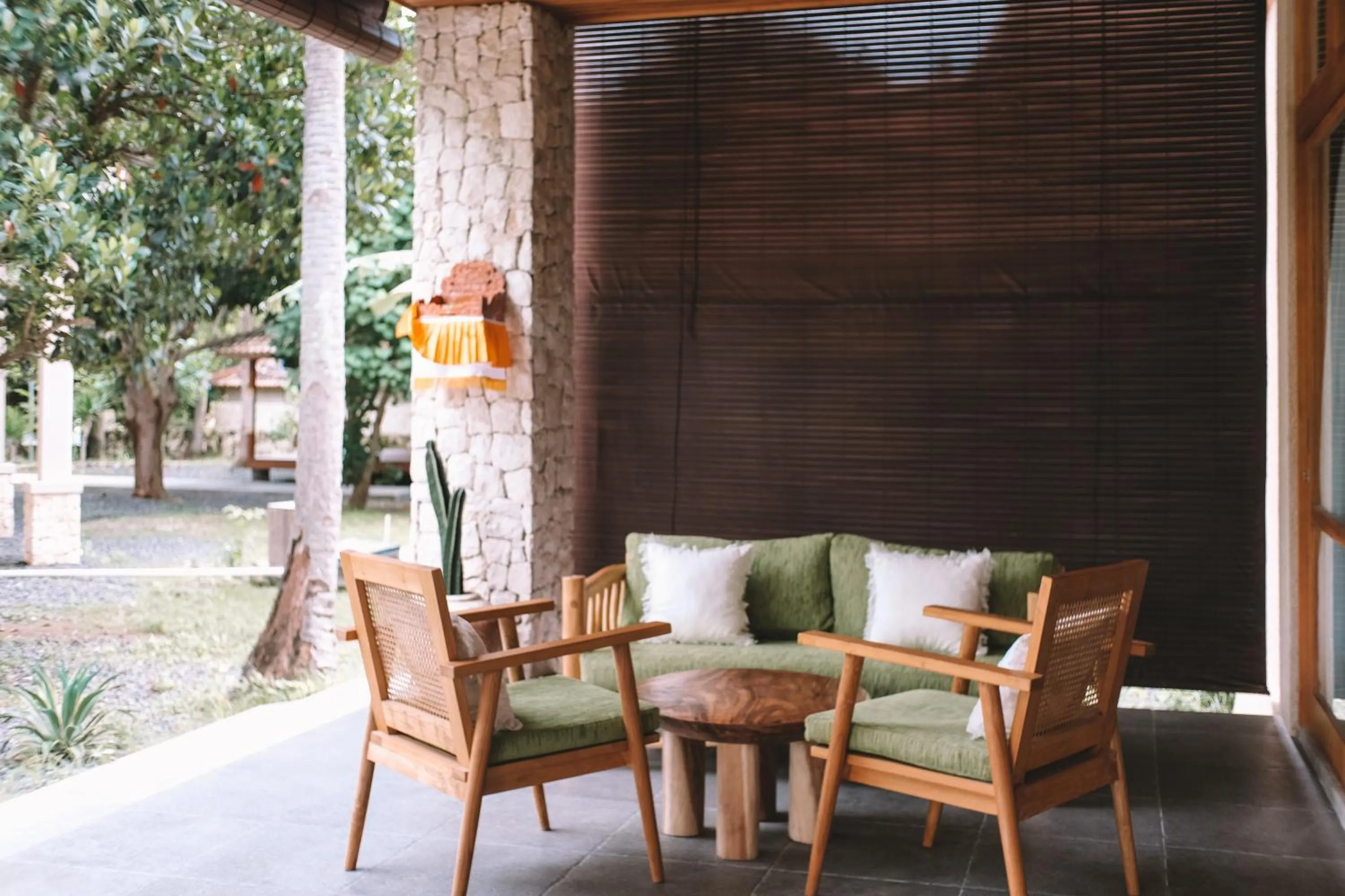 Living room in Diamond Beach Villas
