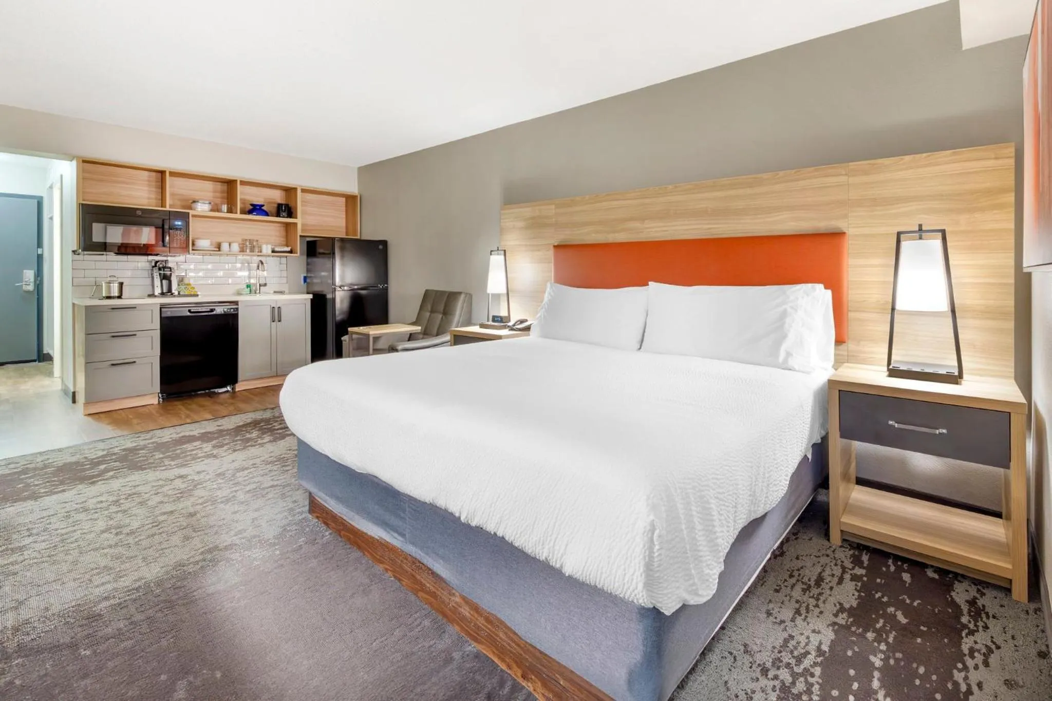 Photo of the whole room, Bed in Candlewood Suites - Roanoke Airport