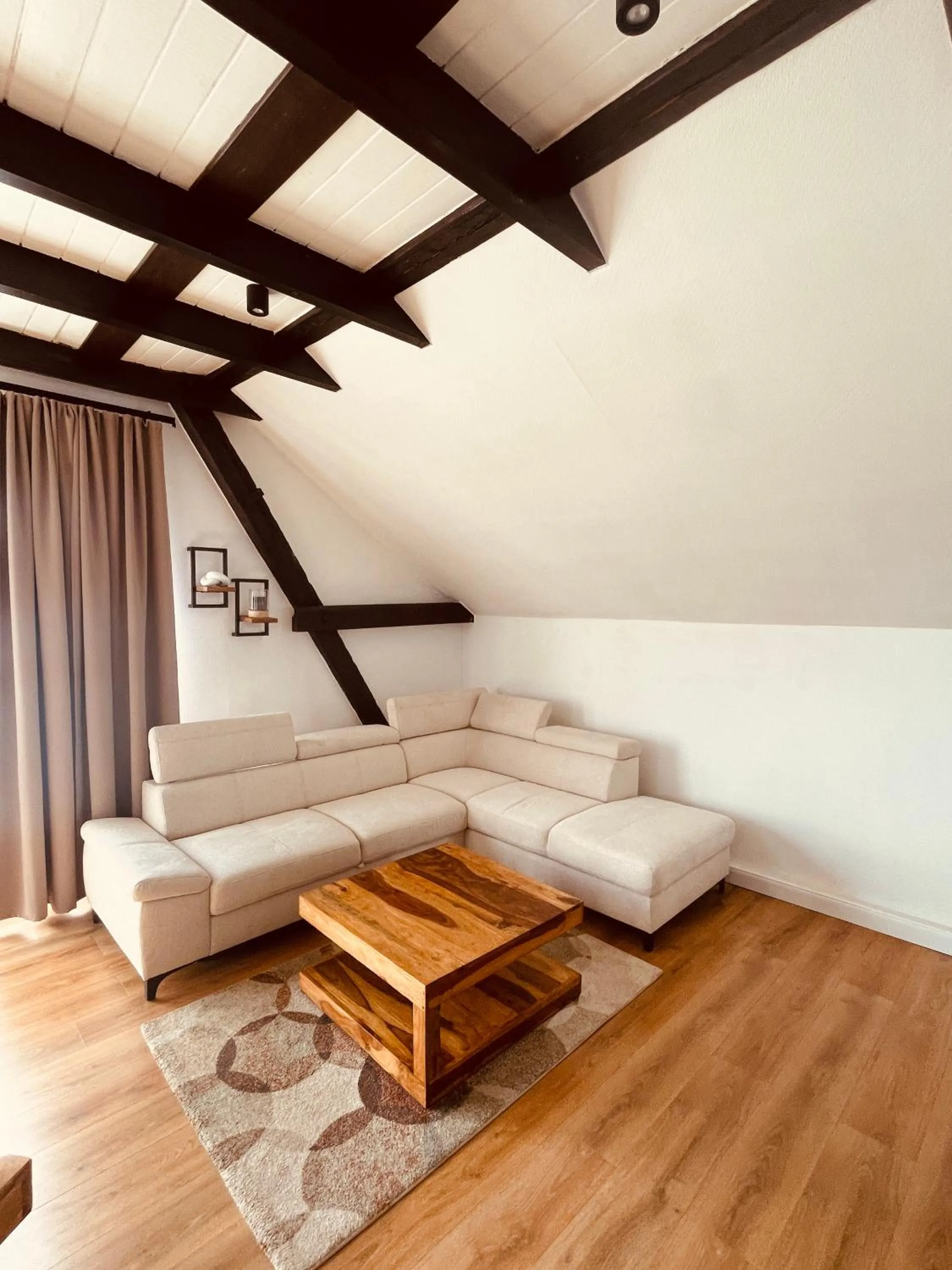 Living room in Fährhaus Kirschenland