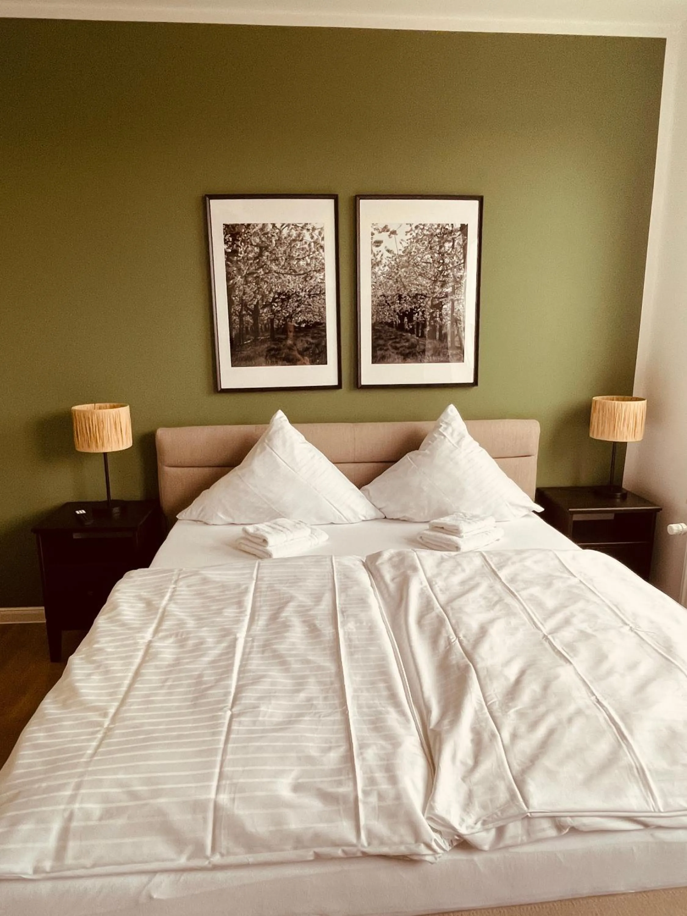 Bed in Fährhaus Kirschenland