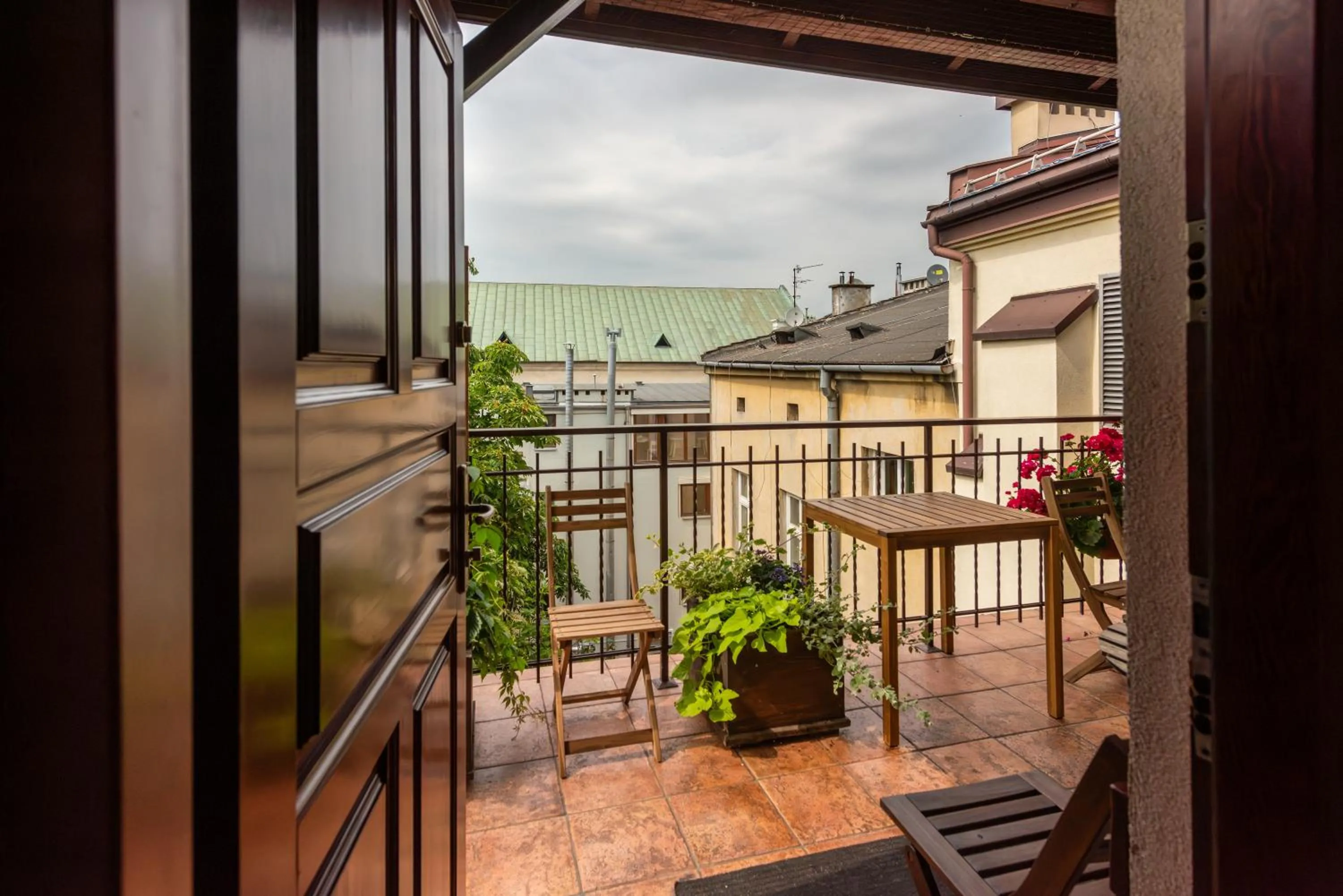 Balcony/Terrace in Kazimierz Secret