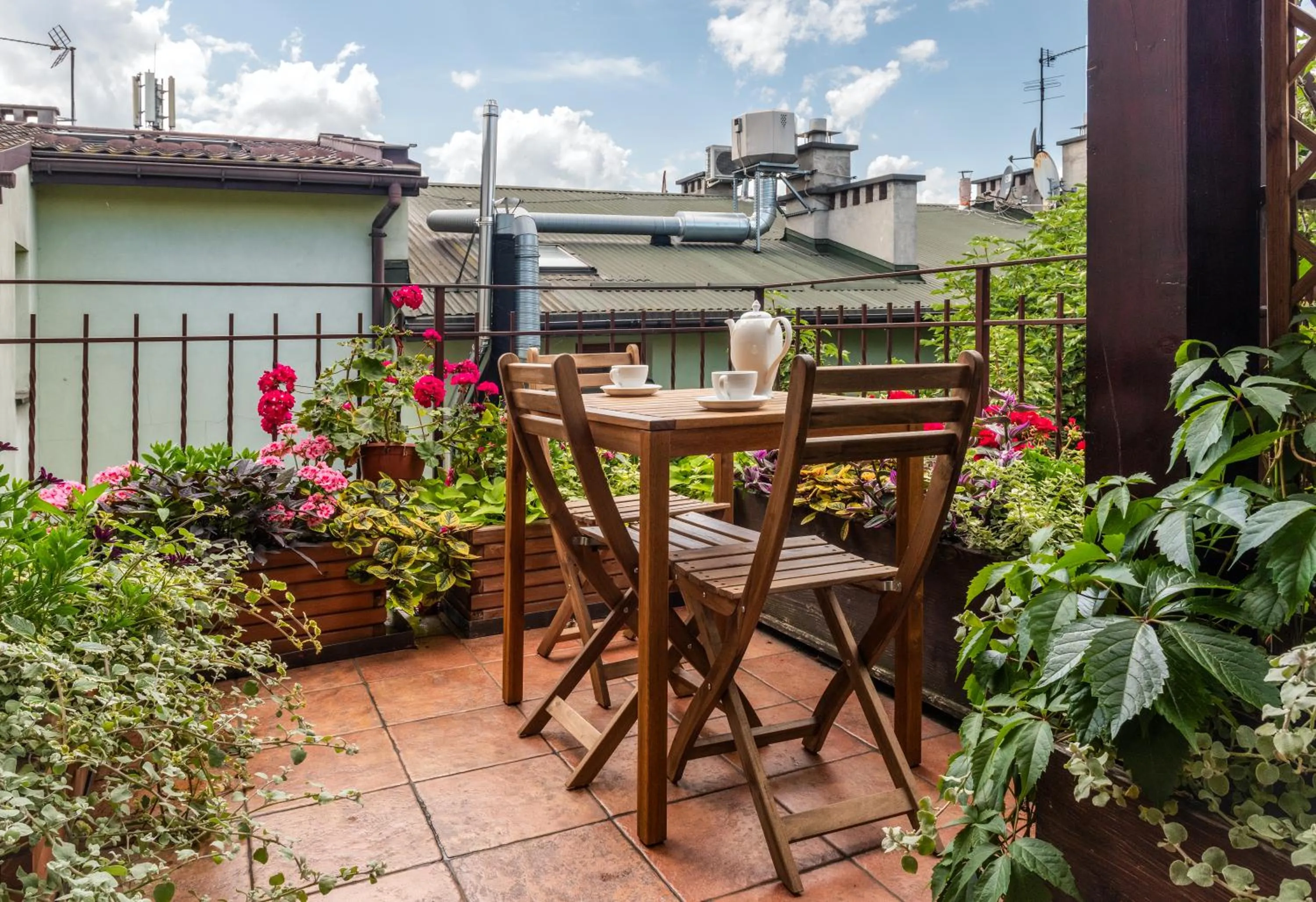 Balcony/Terrace in Kazimierz Secret