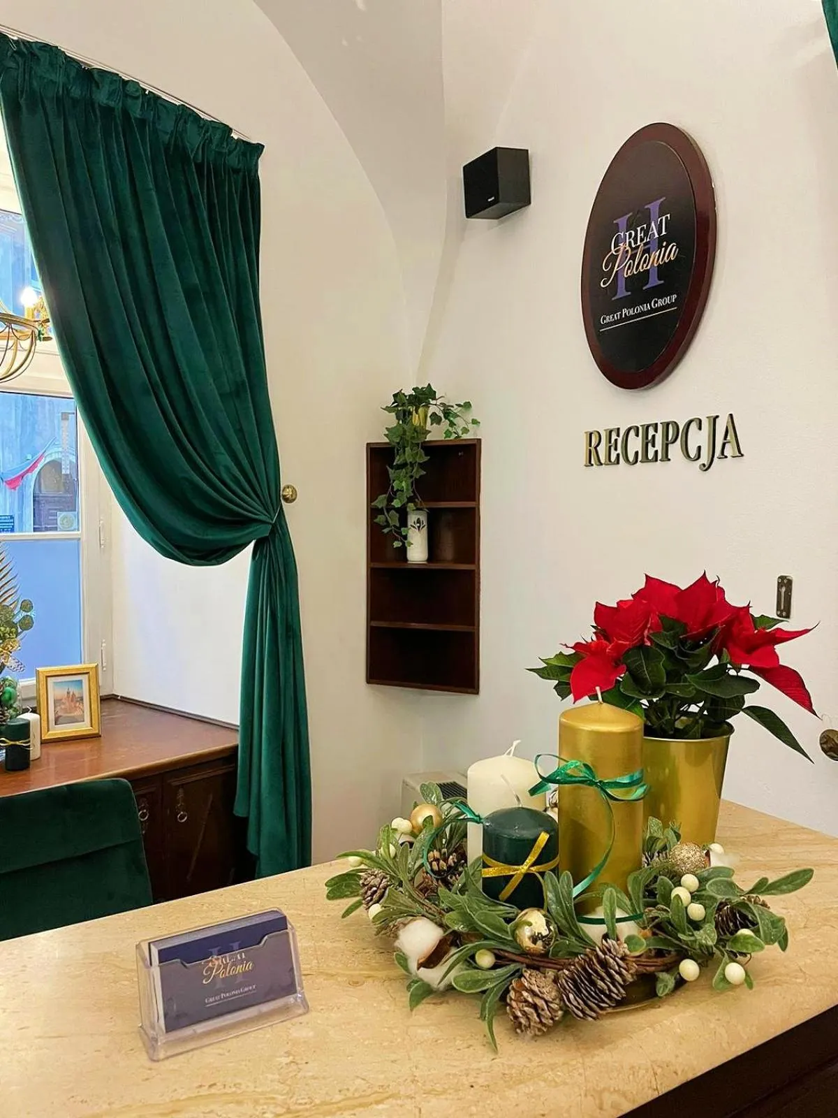 Lobby or reception in Great Polonia Kraków Old Town