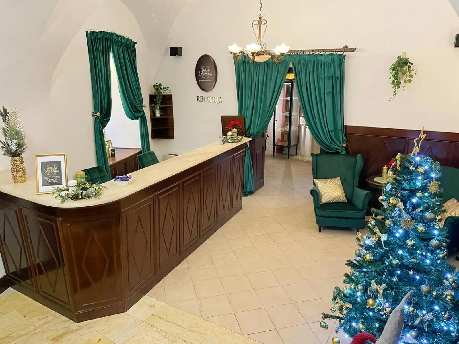 Lobby or reception in Great Polonia Kraków Old Town