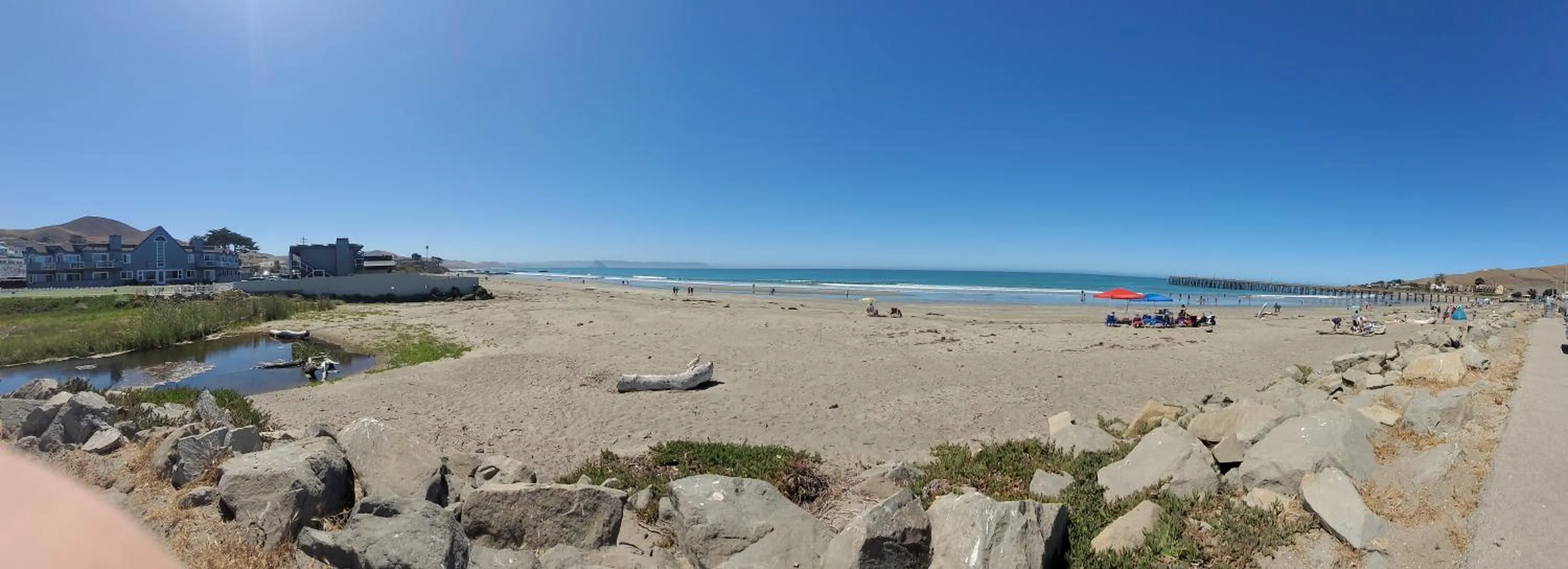 Beach in Cypress Tree Motel