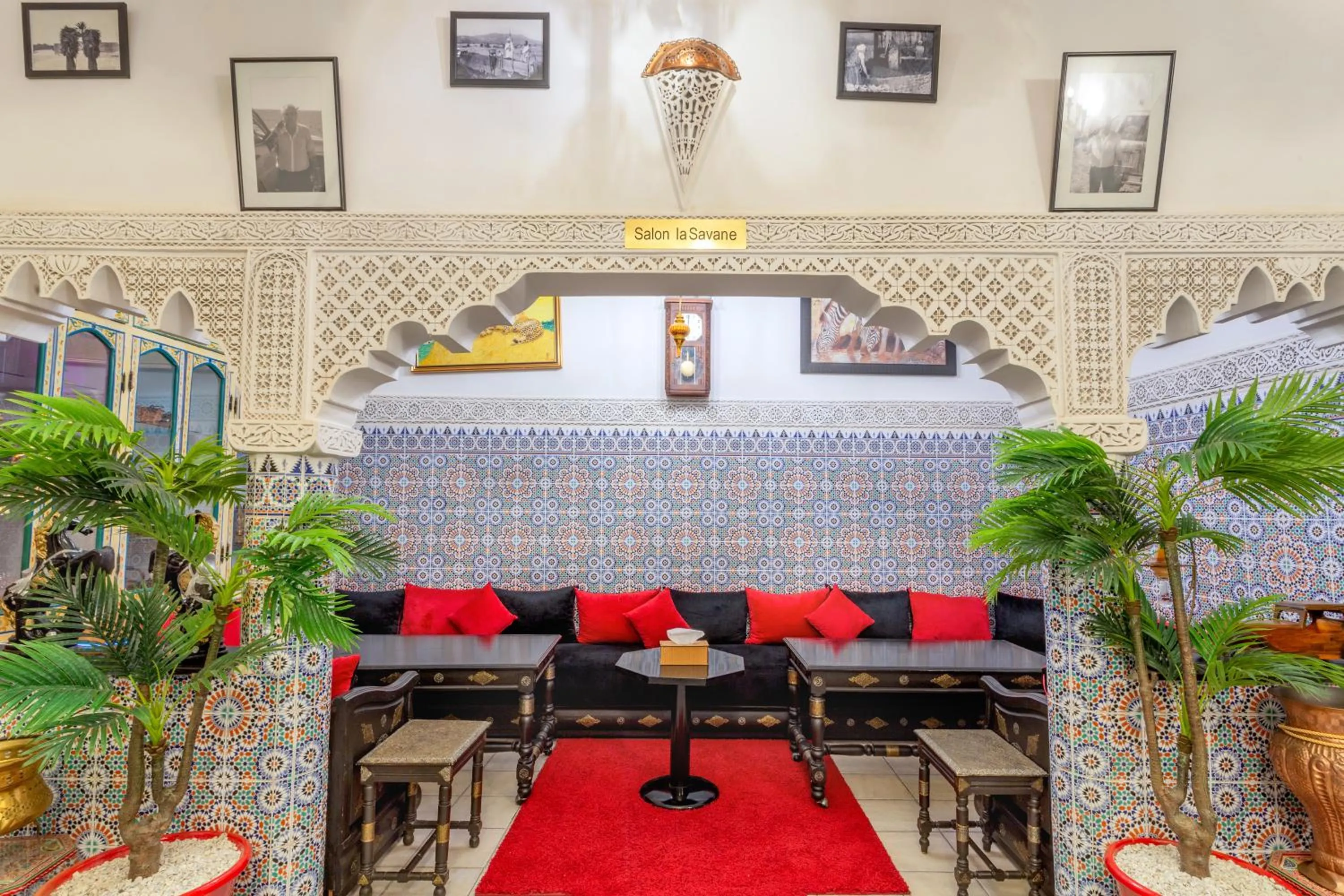 Living room in Riad La Porte d'Or & SPA