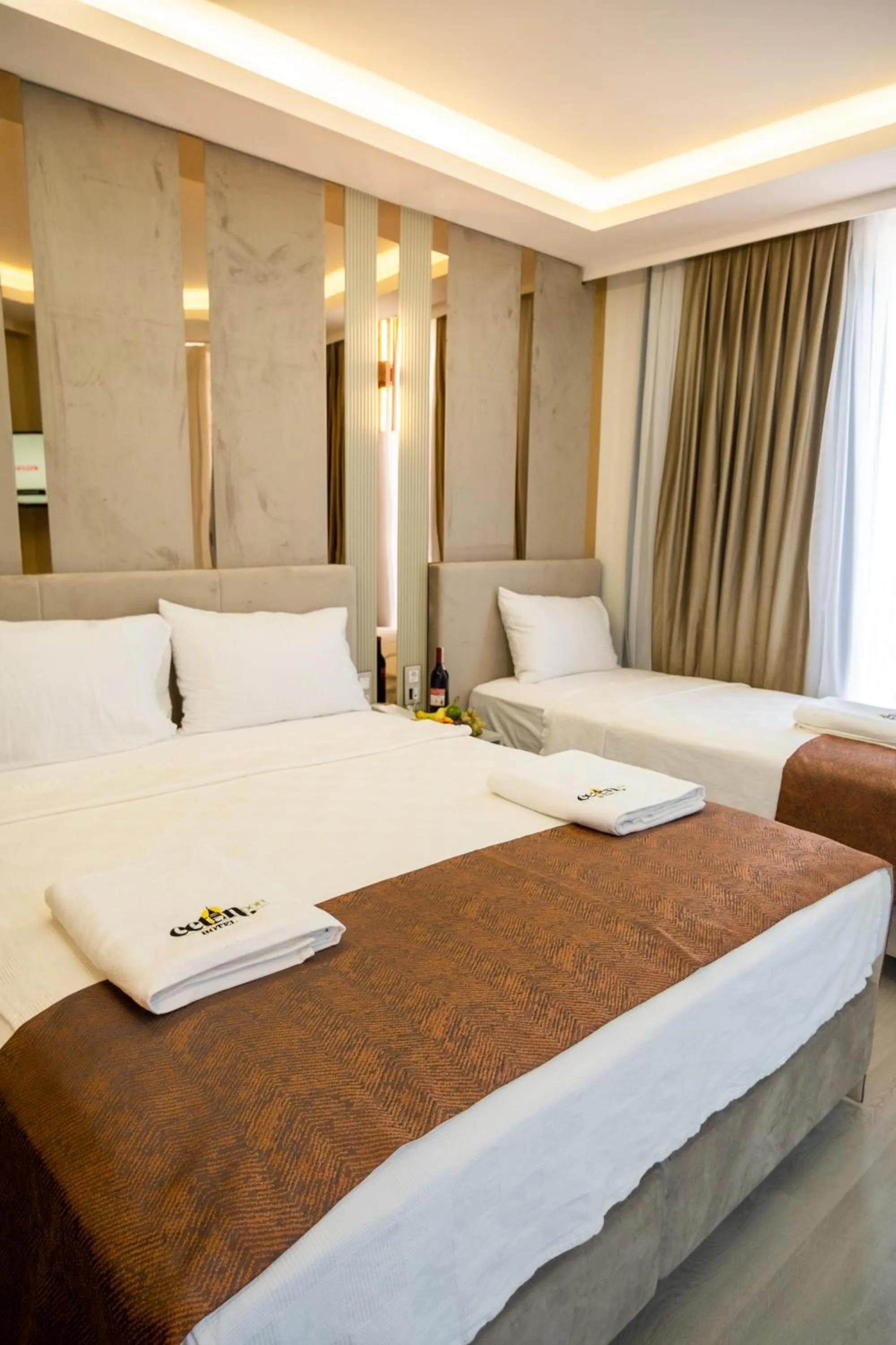 Bed in Cetin Port Hotel