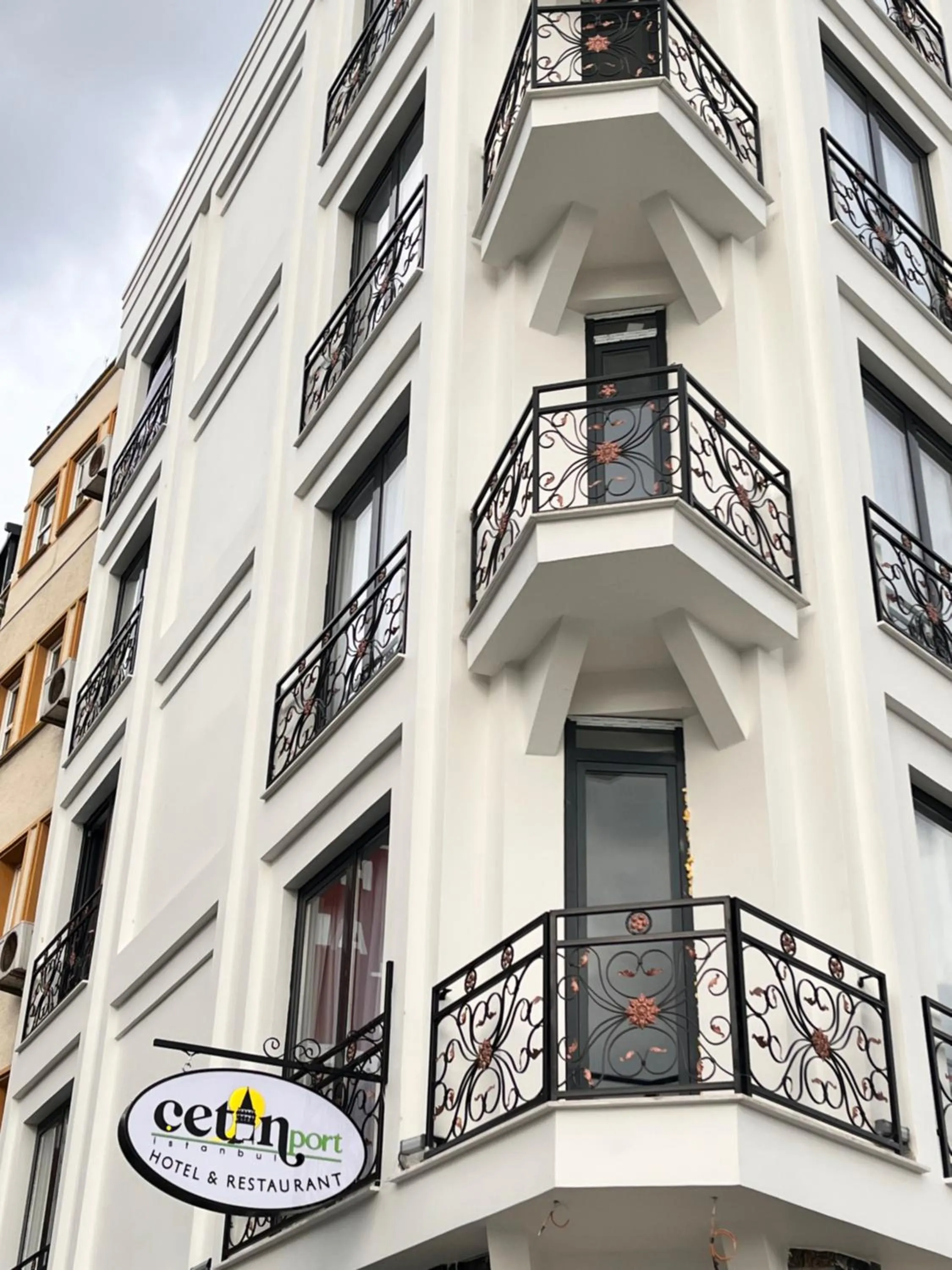 Facade/entrance in Cetin Port Hotel