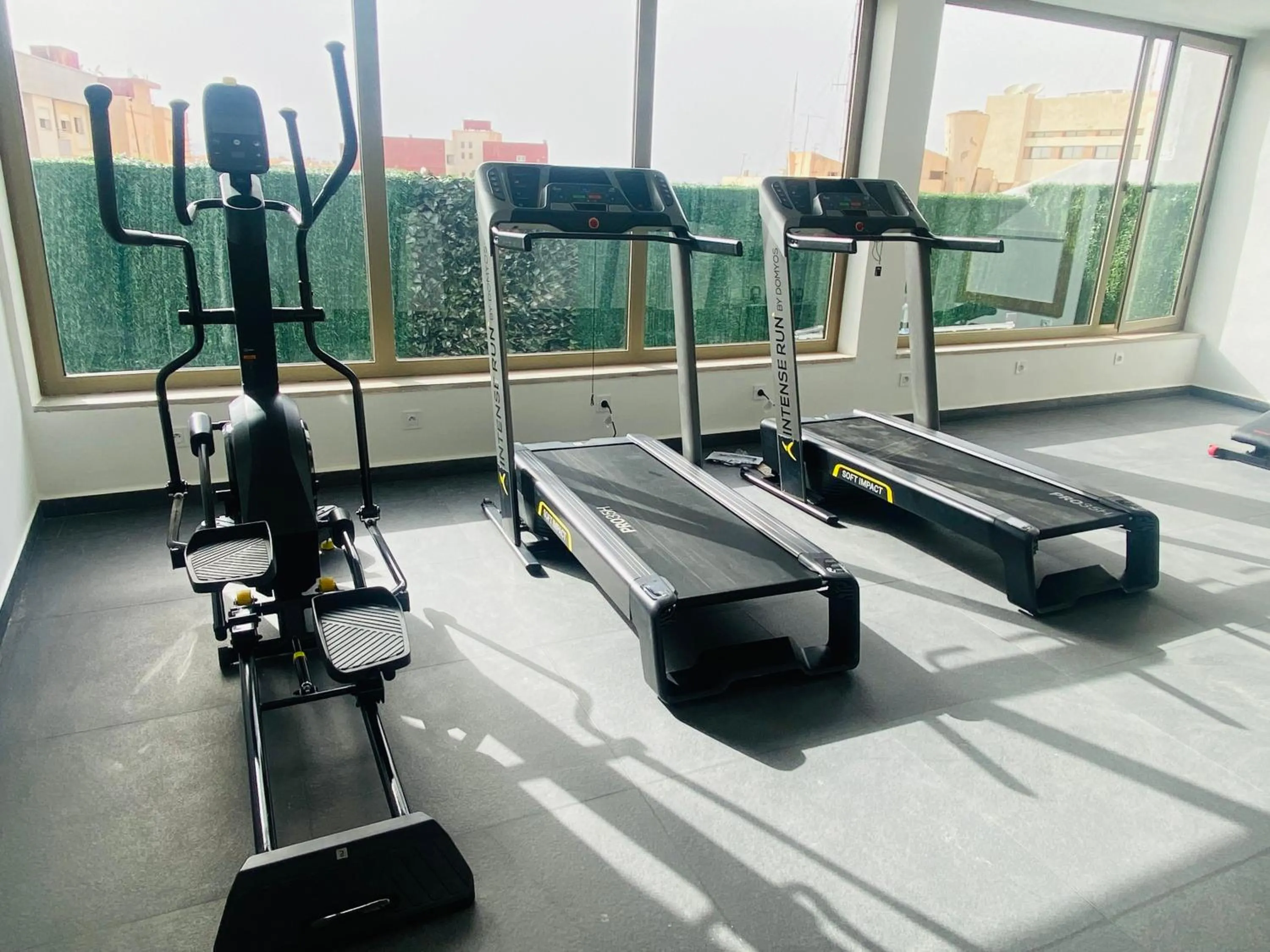 Fitness centre/facilities in Fajr Hotel