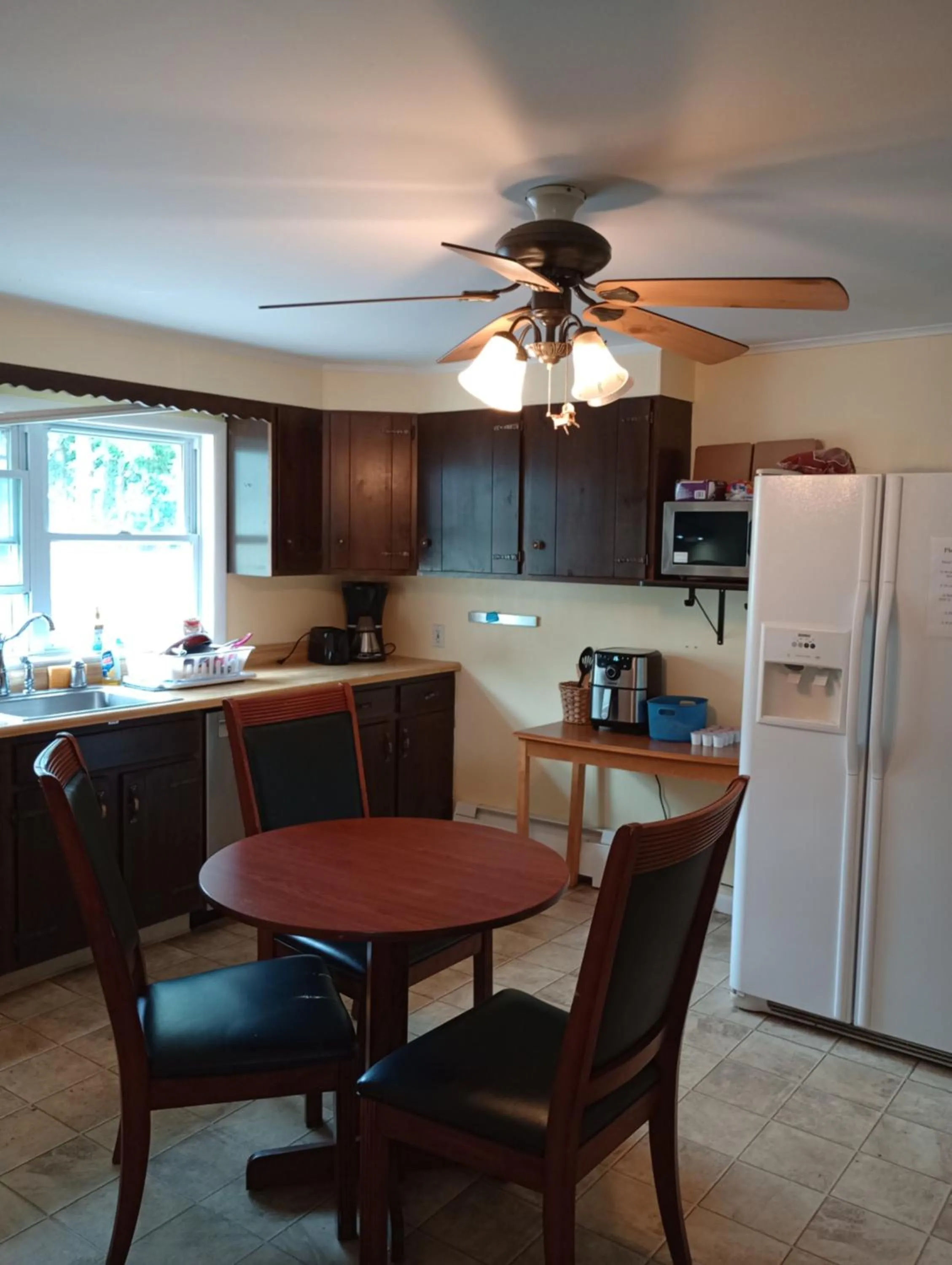 Communal kitchen in The Ashley