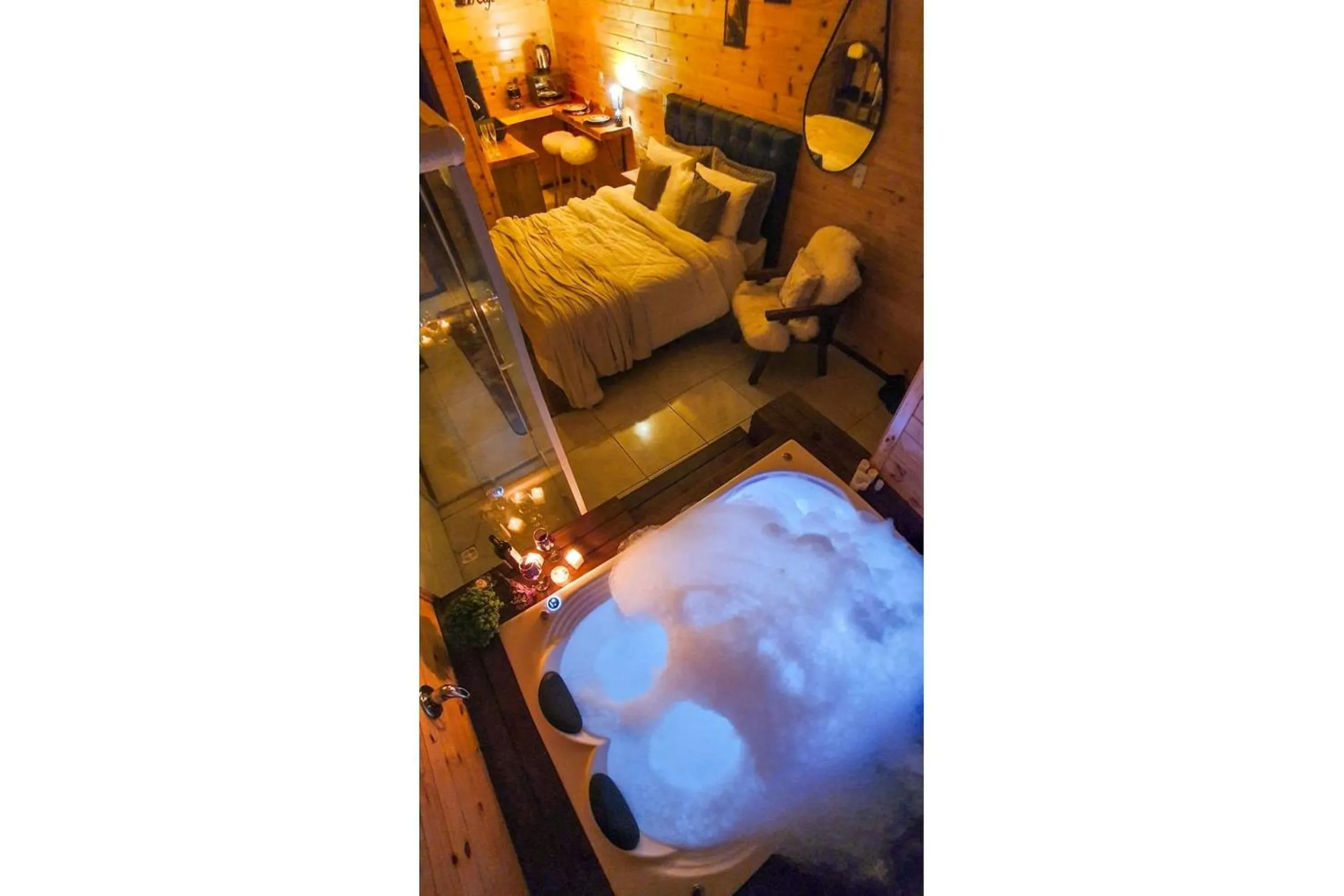 Bird's eye view in Cabana Brisa Serrana - Urubici-SC