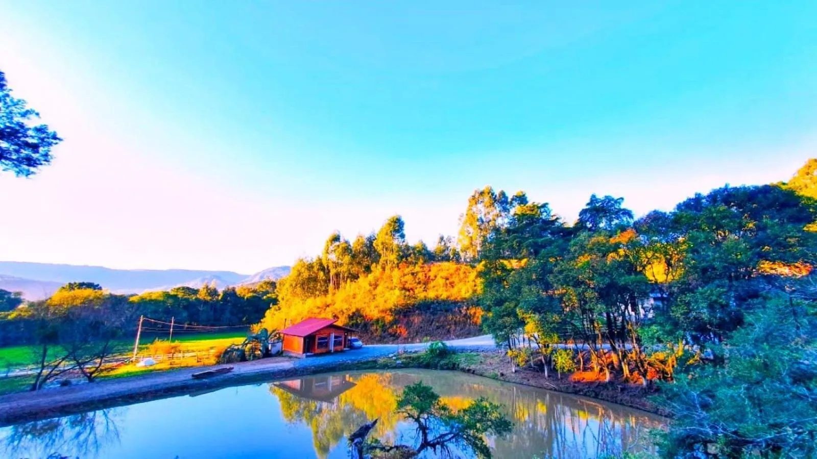 Lake view in Cabana Brisa Serrana - Urubici-SC