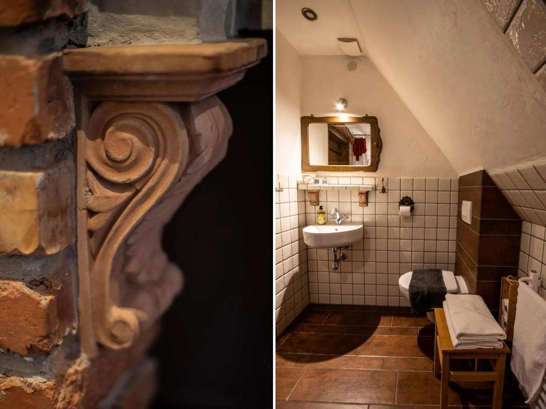 Toilet in Villa Toscana Boutique