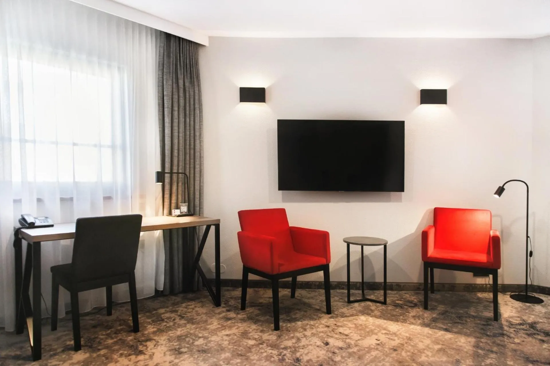 Seating area in Qubus Hotel Gorzów Wielkopolski