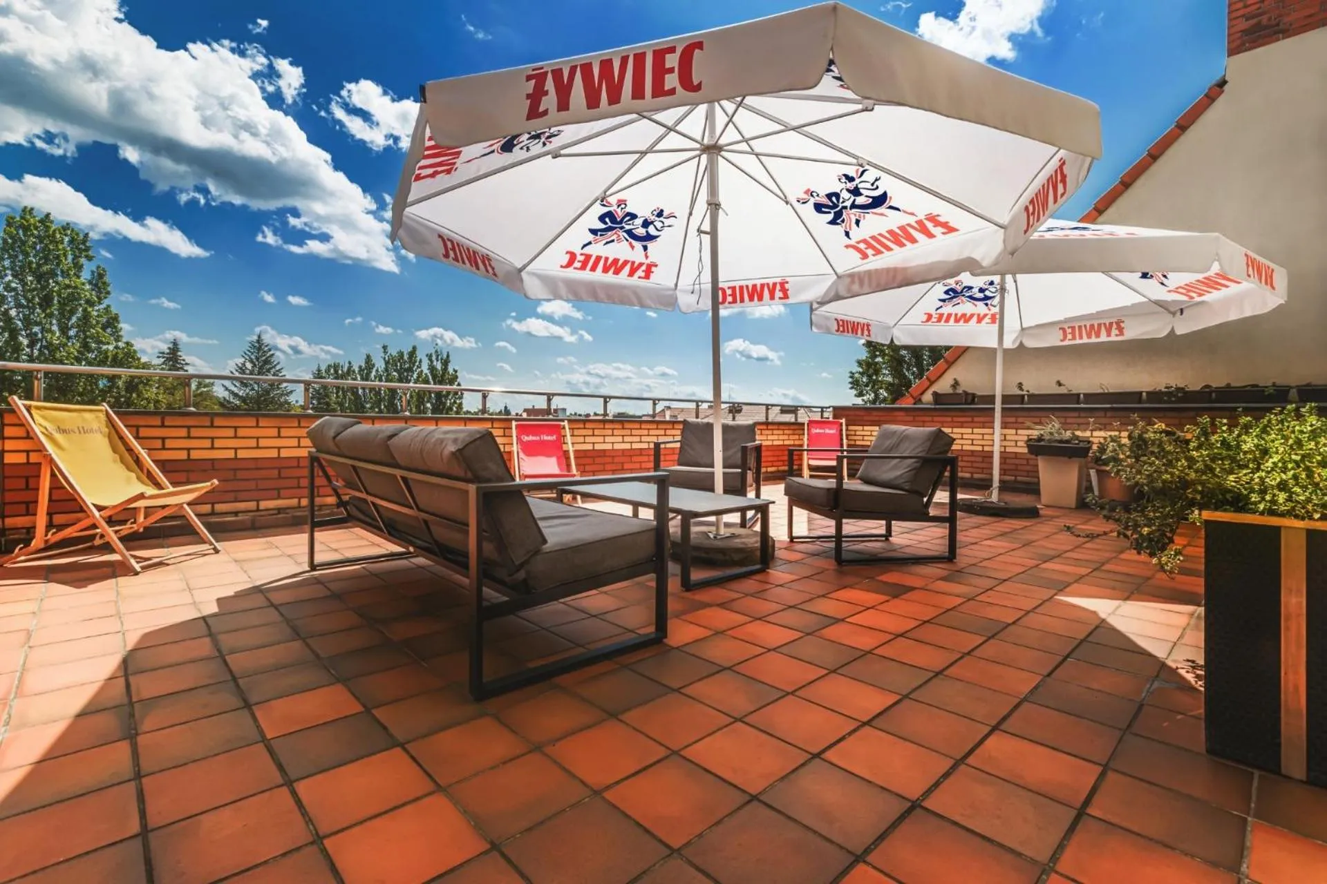 Balcony/Terrace in Qubus Hotel Gorzów Wielkopolski