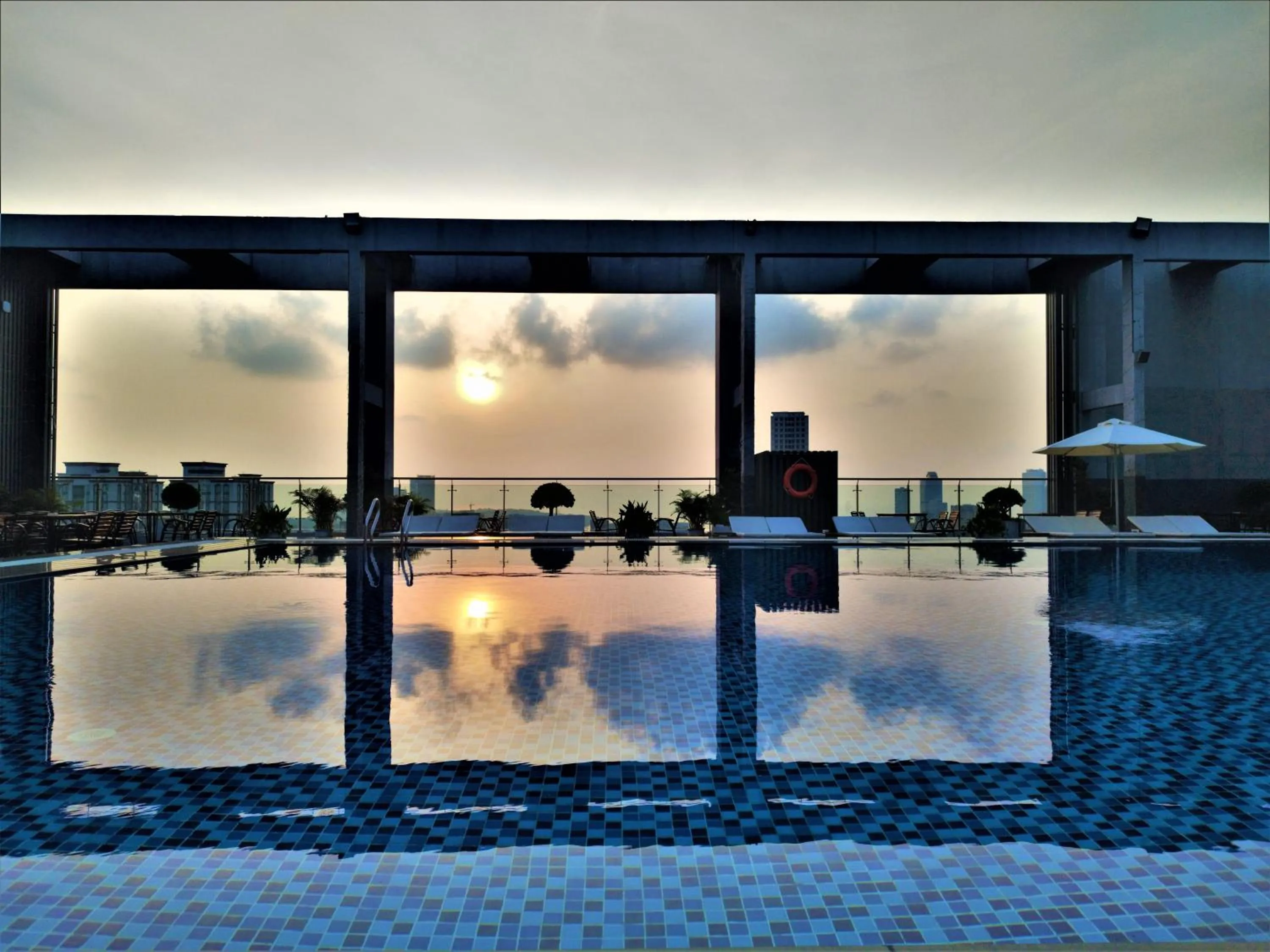 Pool view in Legend Hotel and Resort