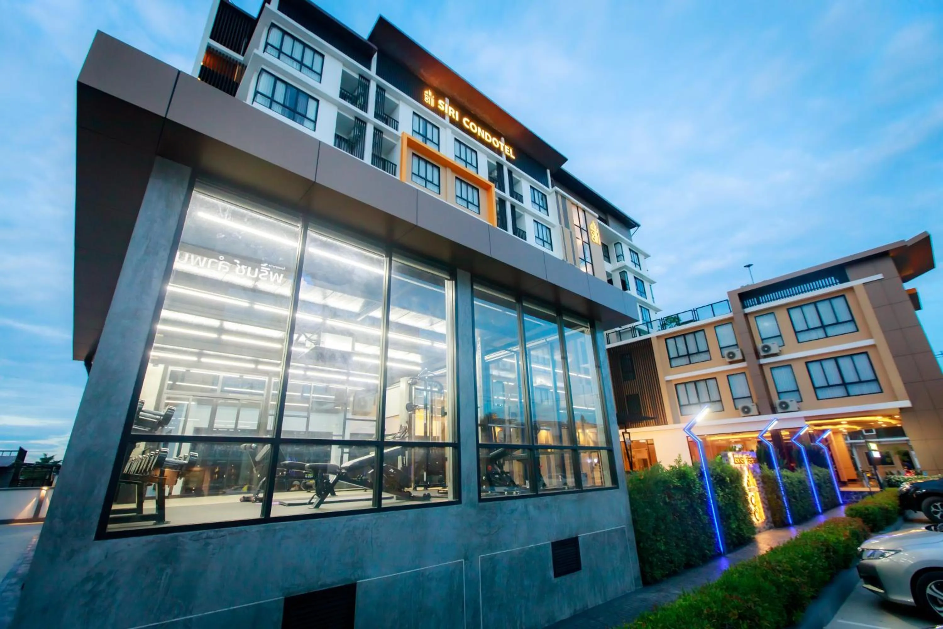 Property building in Siri Hotel Lumphun