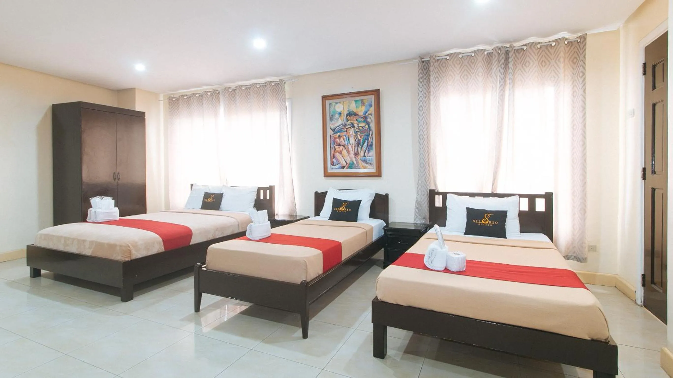 Bedroom, Bed in 153 Silverio Suites Betterliving Paranaque