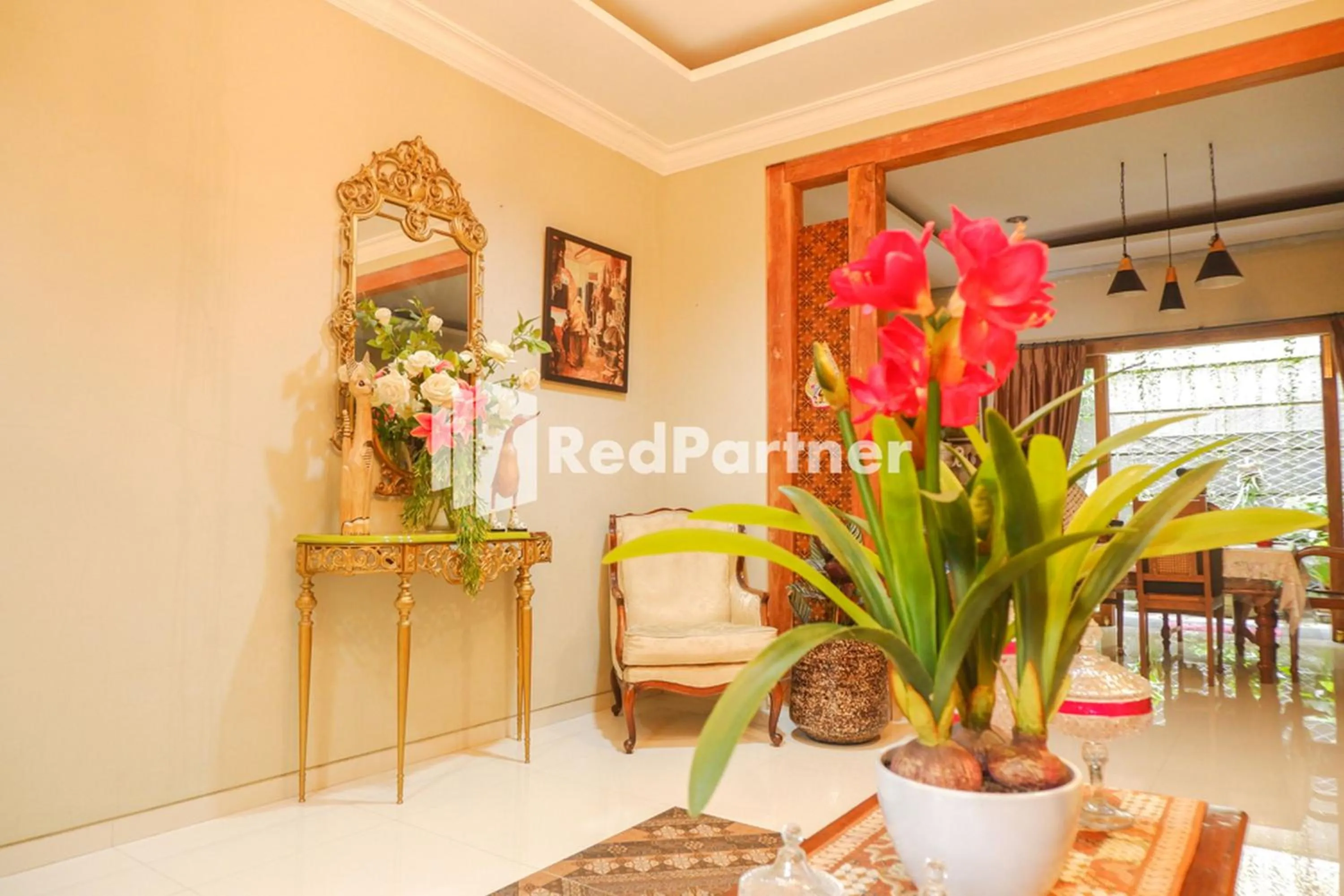 Lobby or reception in Rumah CIA Taman Siswa near Malioboro Yogyakarta Mitra RedDoorz
