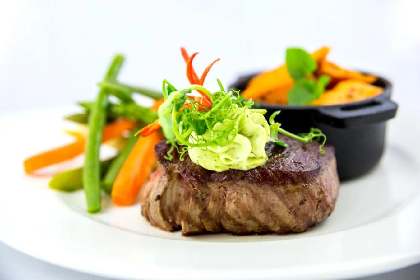 Food close-up in Qubus Hotel Łódź