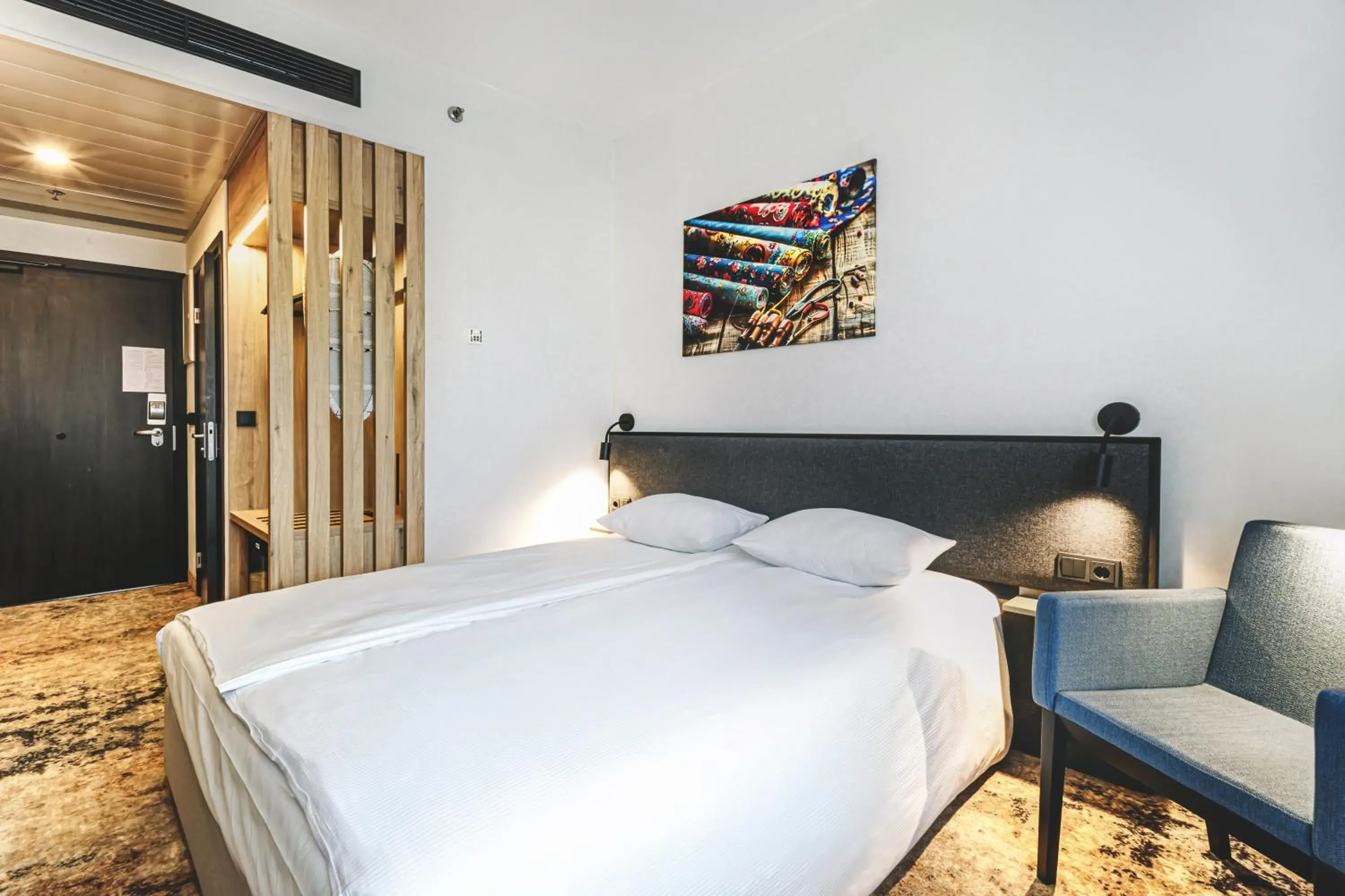 Comfort Double Room in Qubus Hotel Łódź Comfort Double Room in Qubus Hotel Łódź