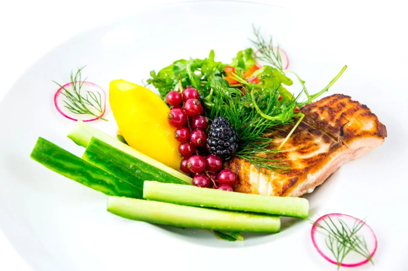 Food close-up in Qubus Hotel Łódź