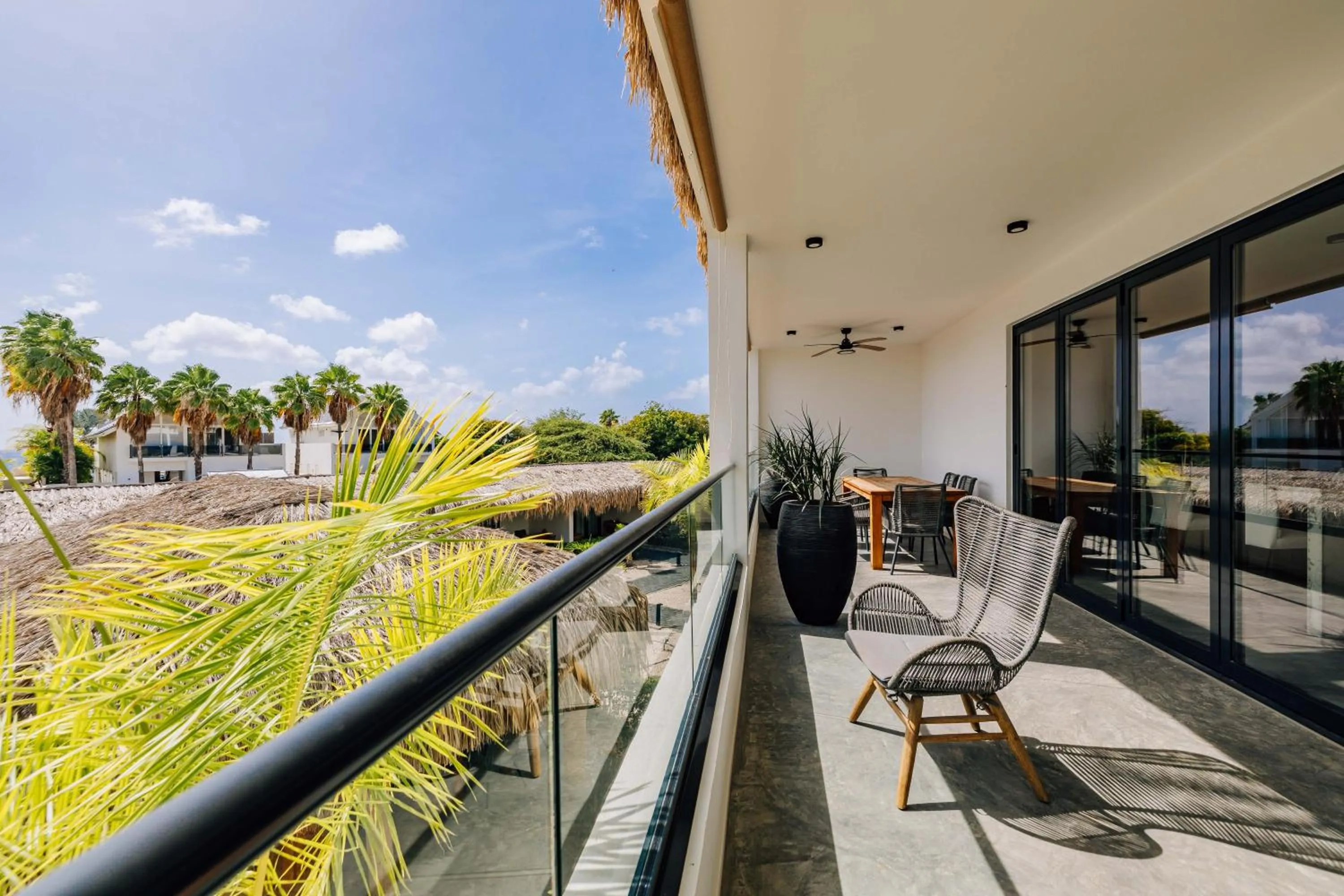 Balcony/Terrace in Belnem House Bonaire