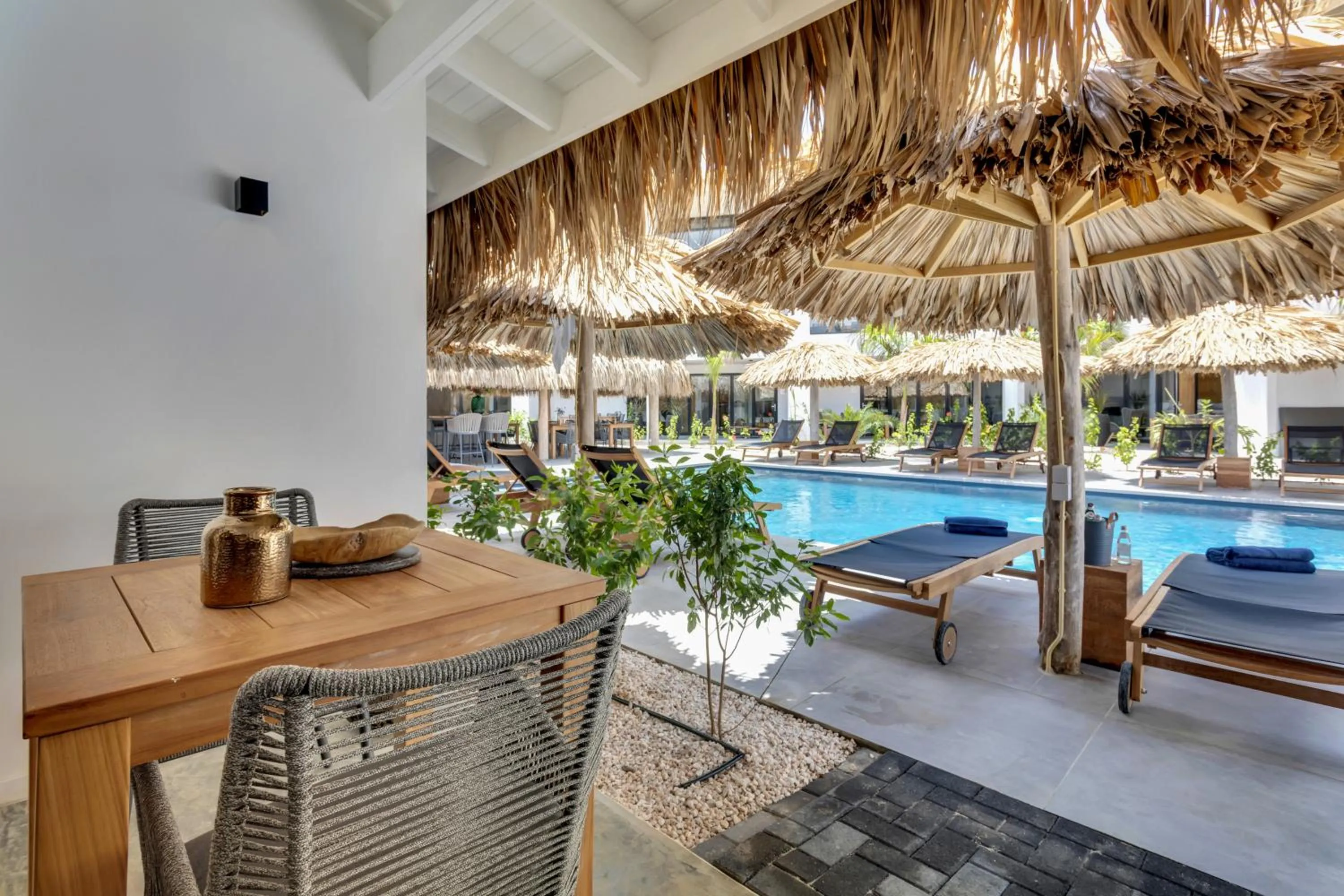 Patio in Belnem House Bonaire