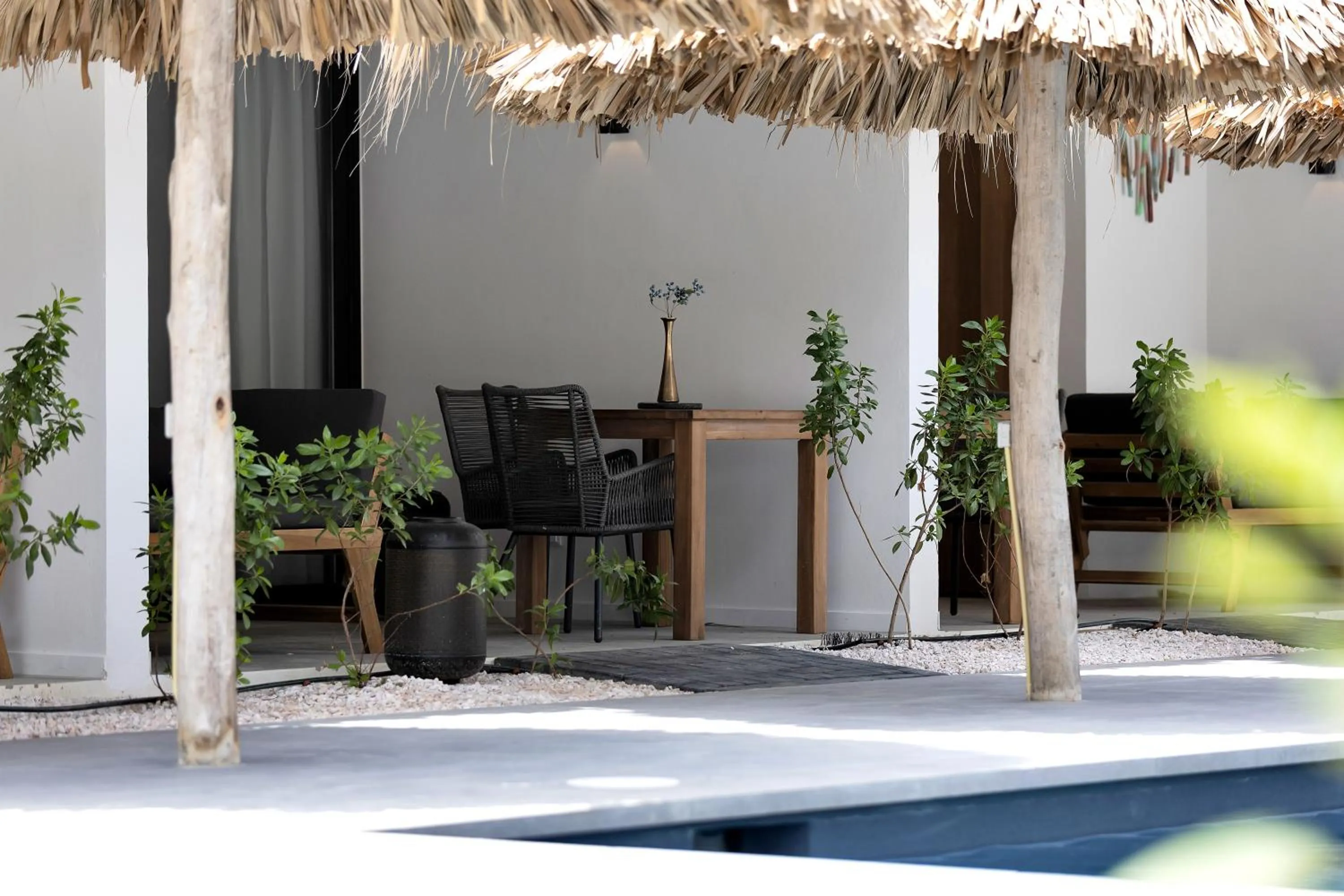 Patio in Belnem House Bonaire