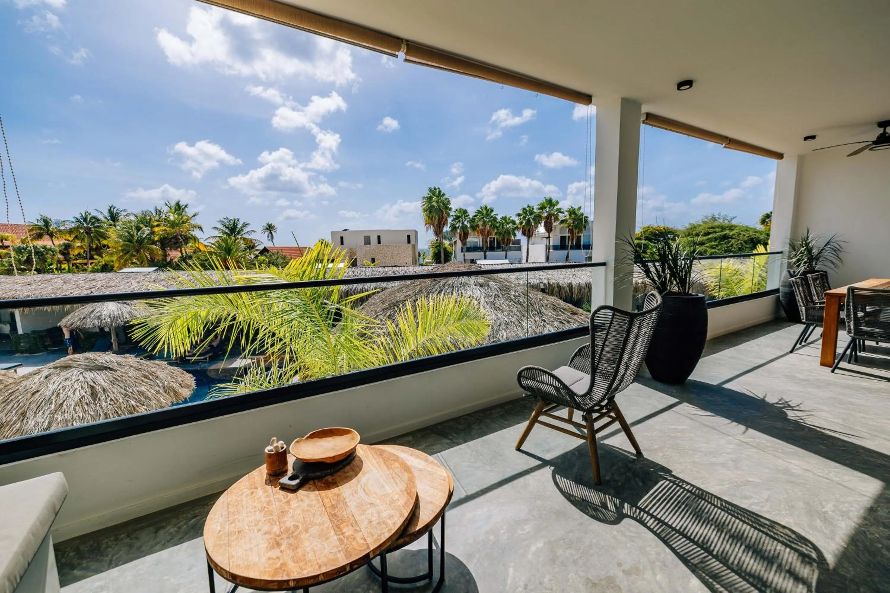 Balcony/Terrace in Belnem House Bonaire