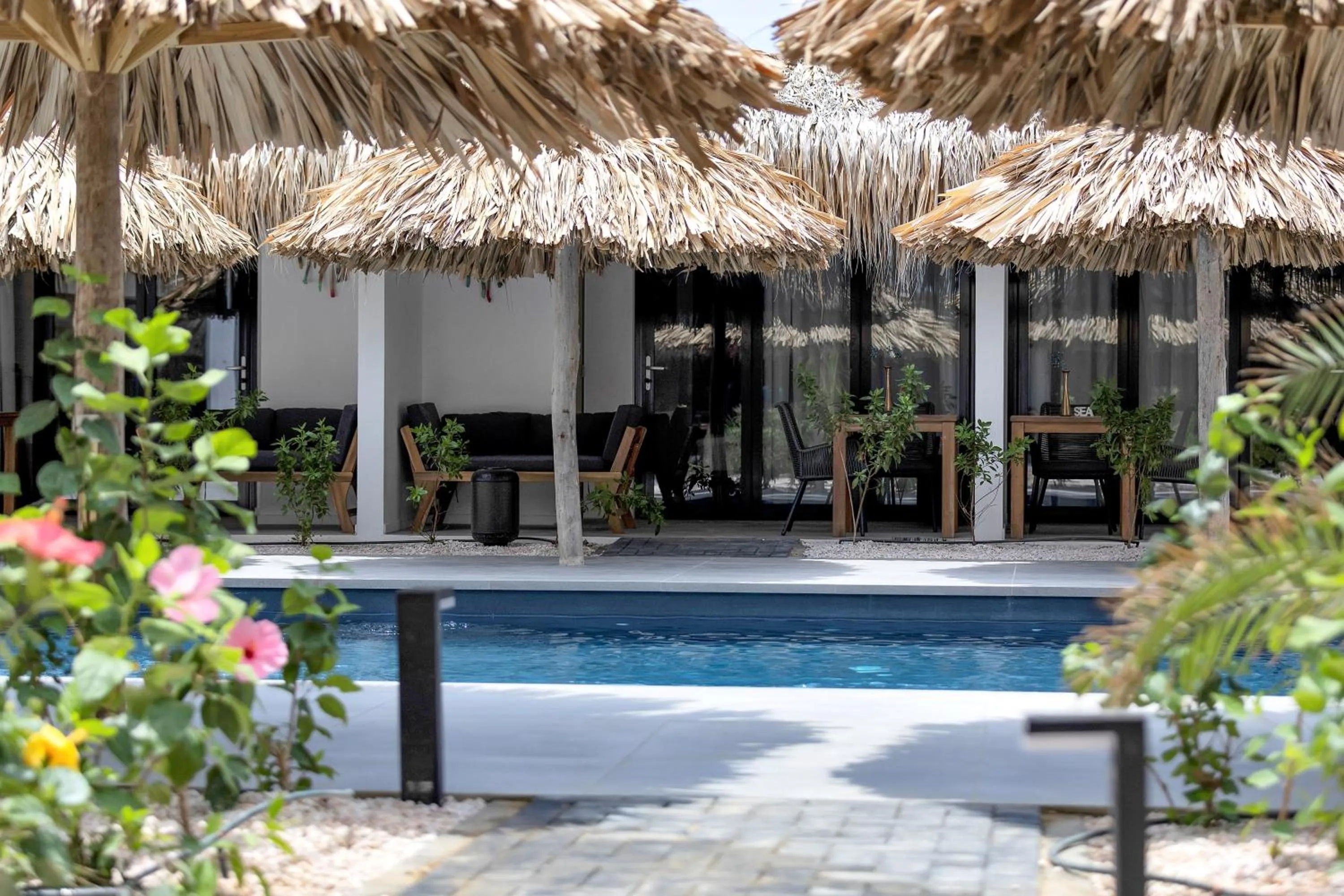 Patio in Belnem House Bonaire