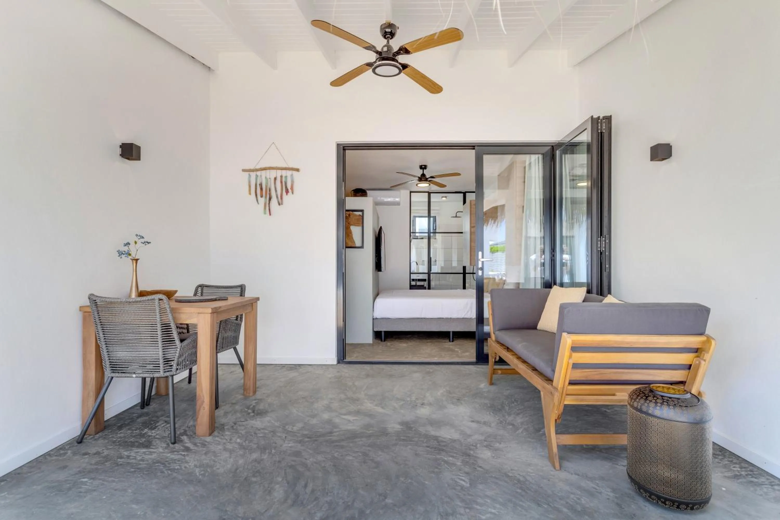 Patio in Belnem House Bonaire