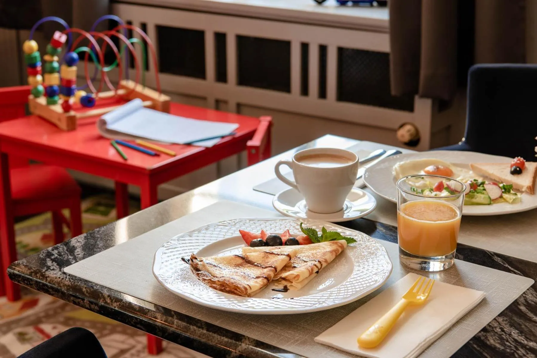 Food in Villa Sedan - Destigo Hotels