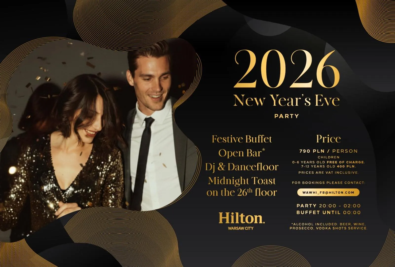 Food and drinks in Hilton Warsaw City Hotel