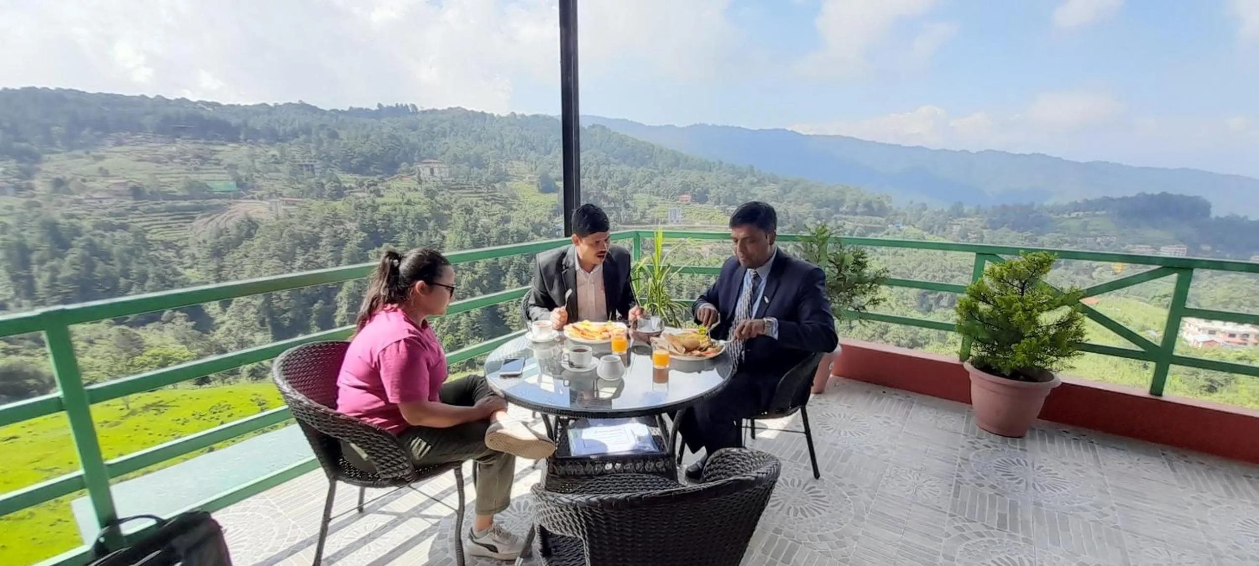 Balcony/Terrace in Paradise Villa