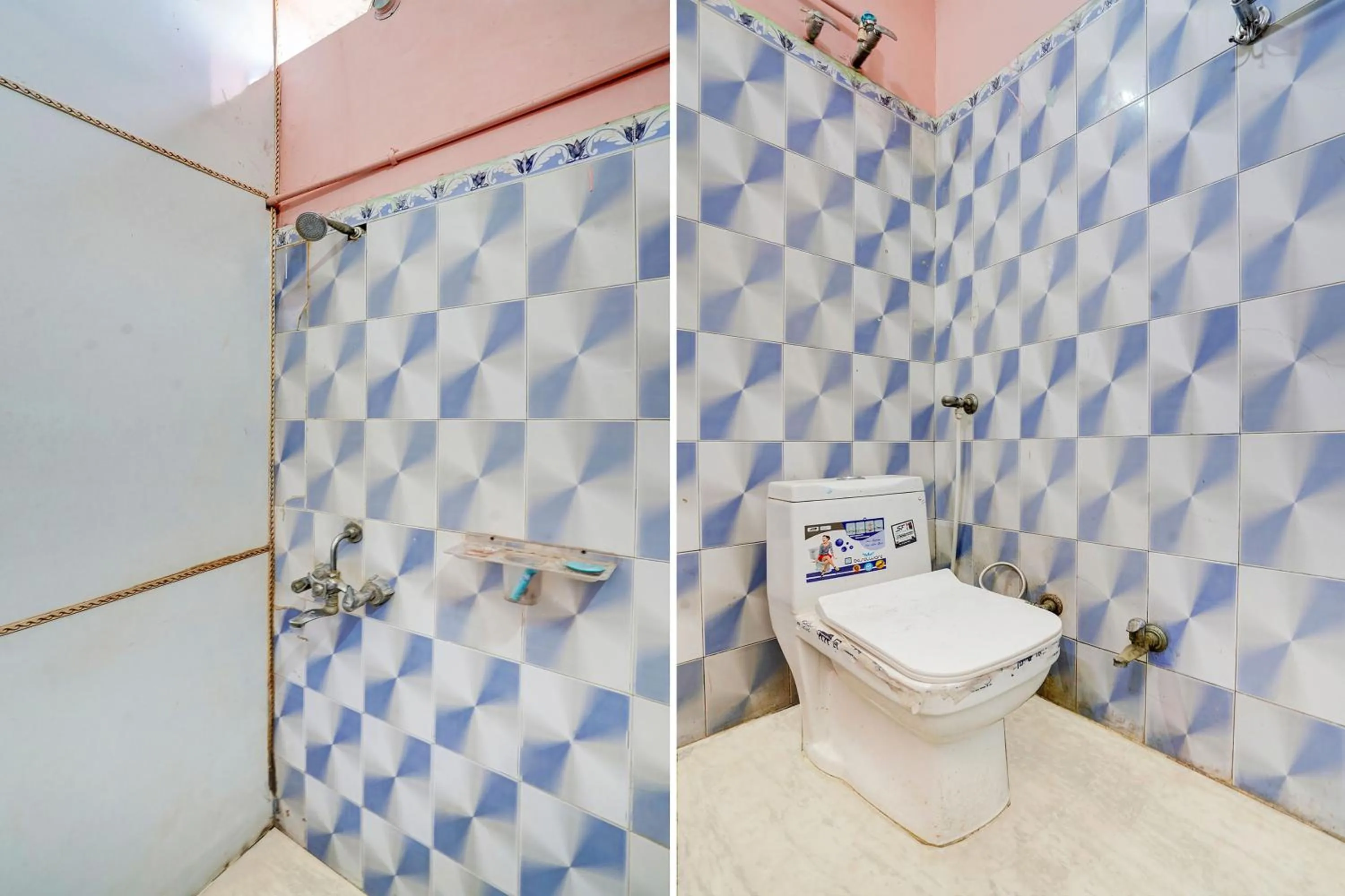 Bathroom in Hotel O Crown Food Court cfc