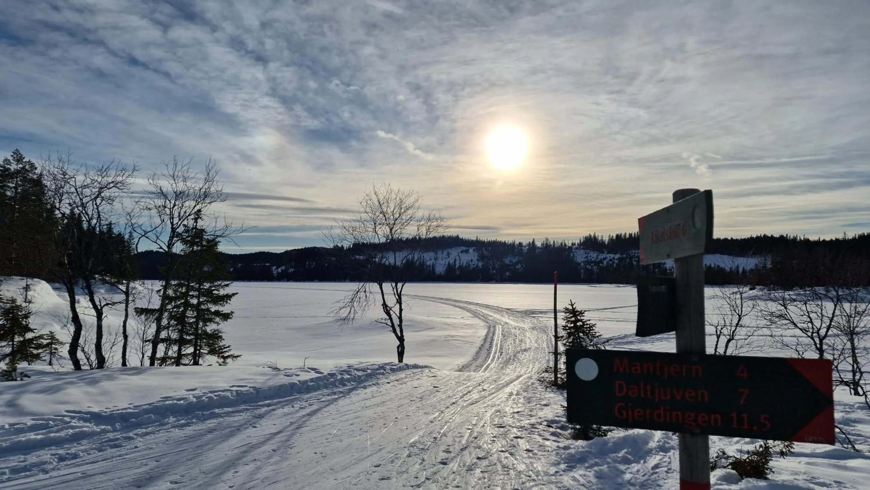 Natural landscape in Haugetuft Apartments