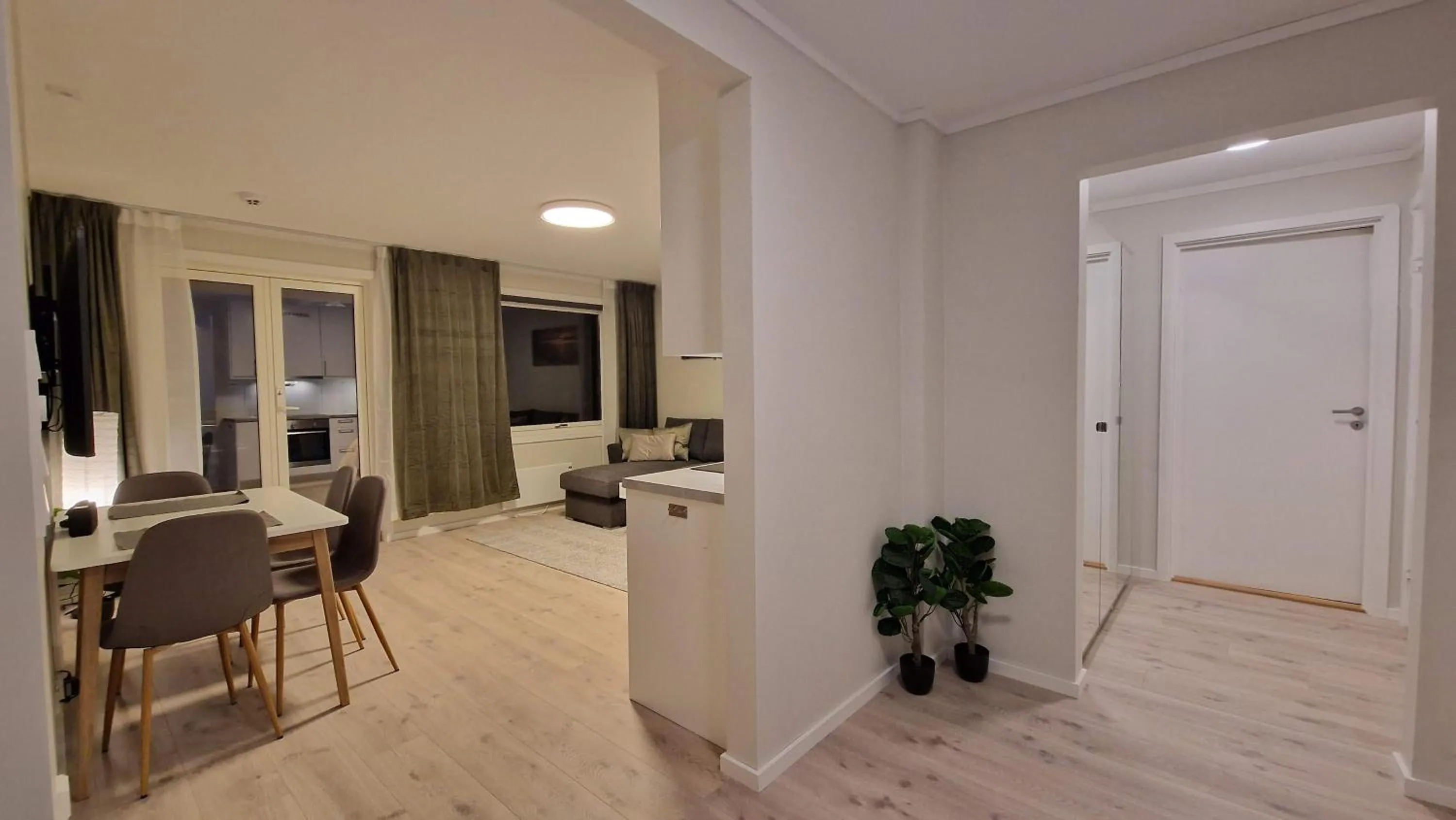 Living room in Haugetuft Apartments