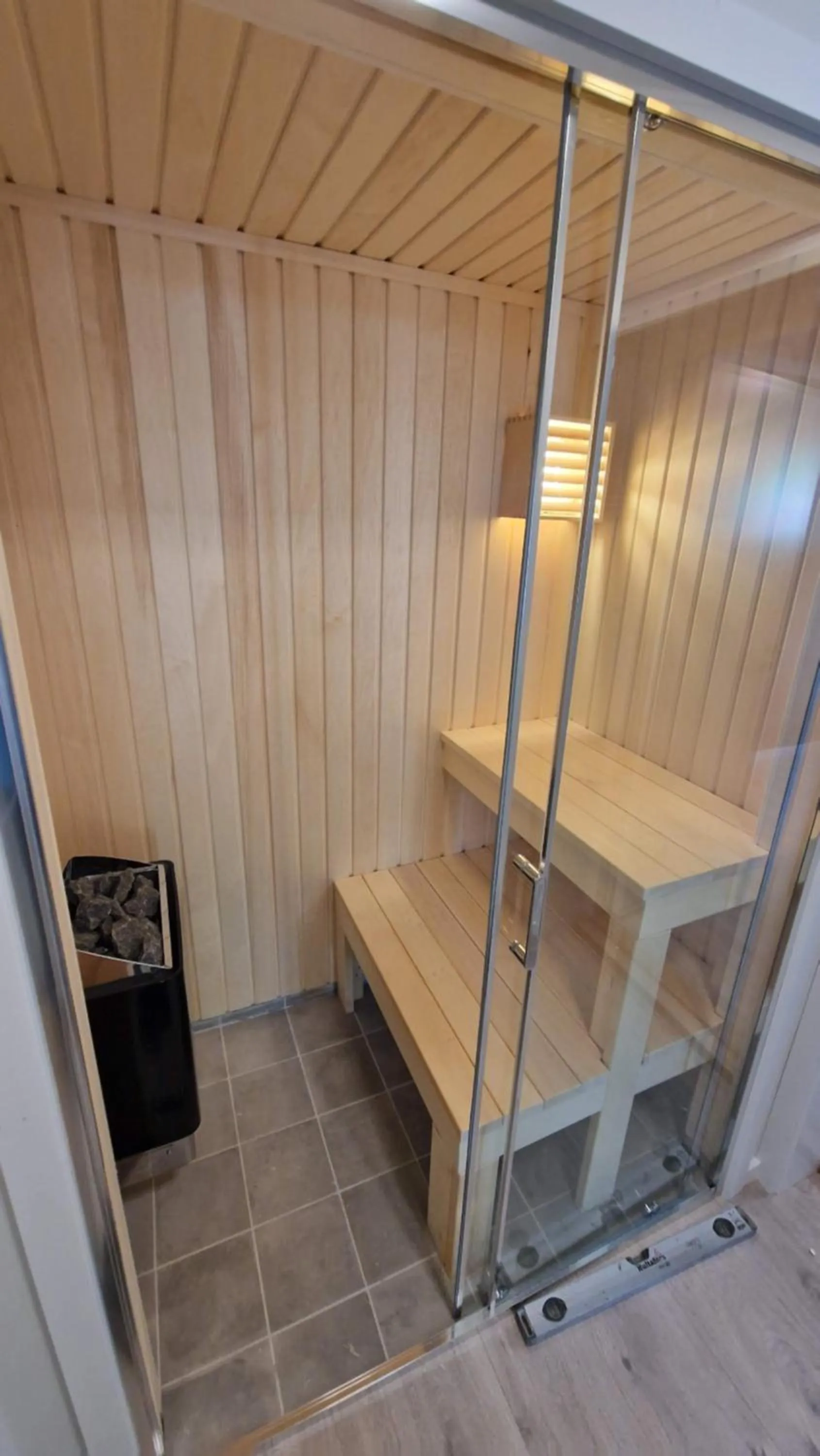 Sauna in Haugetuft Apartments